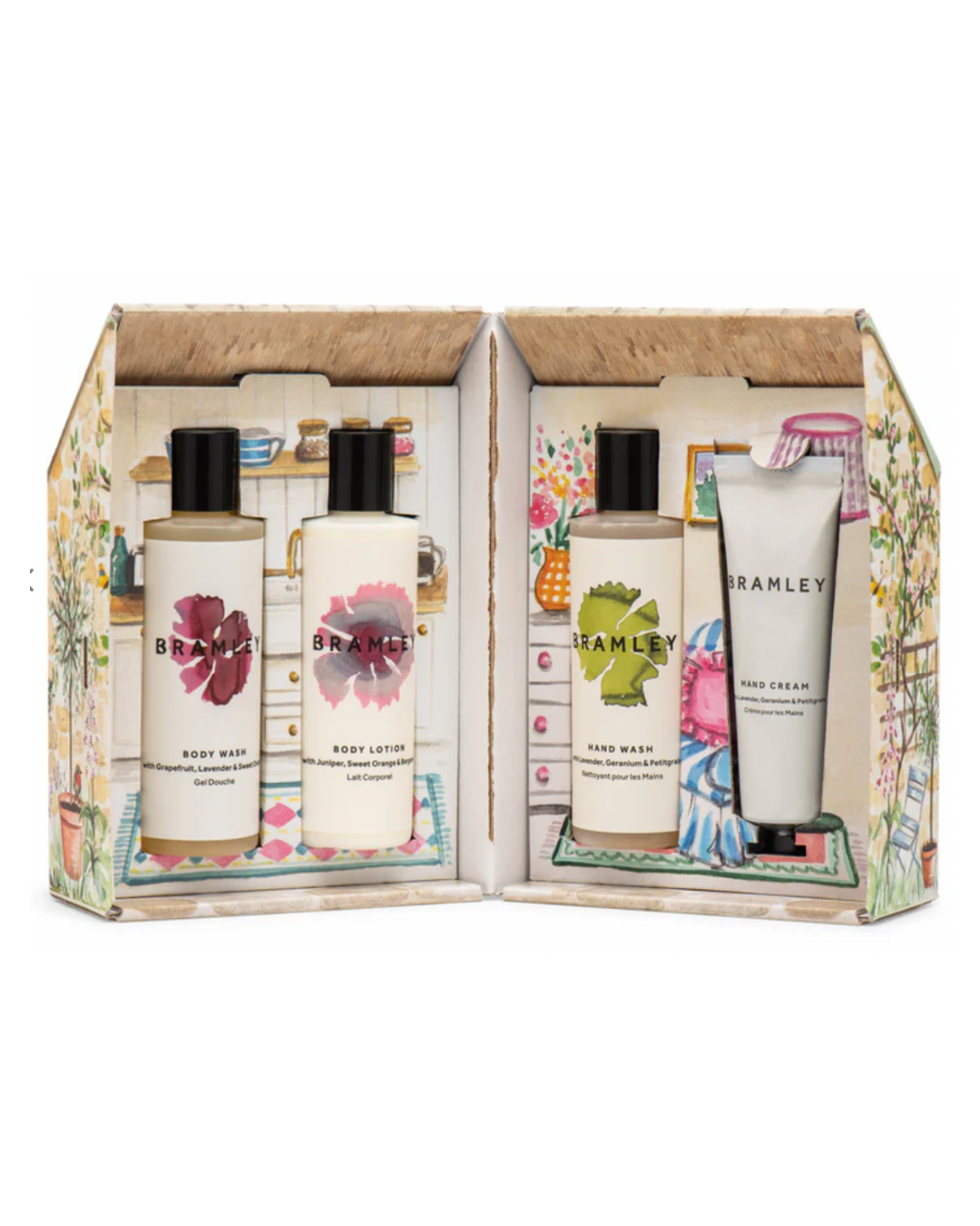 Contents of the little bramley cottage gift set