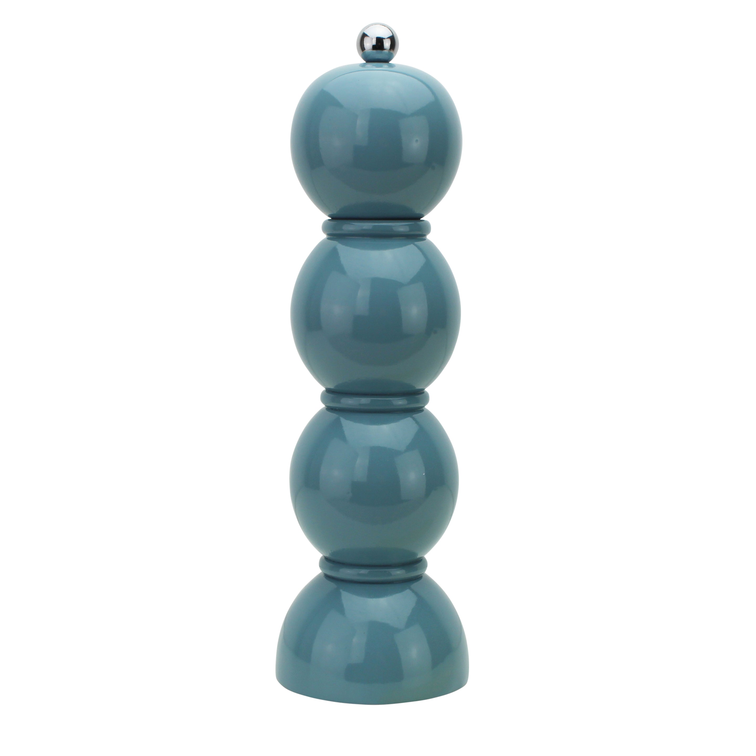 Chambray blue salt or pepper grinder