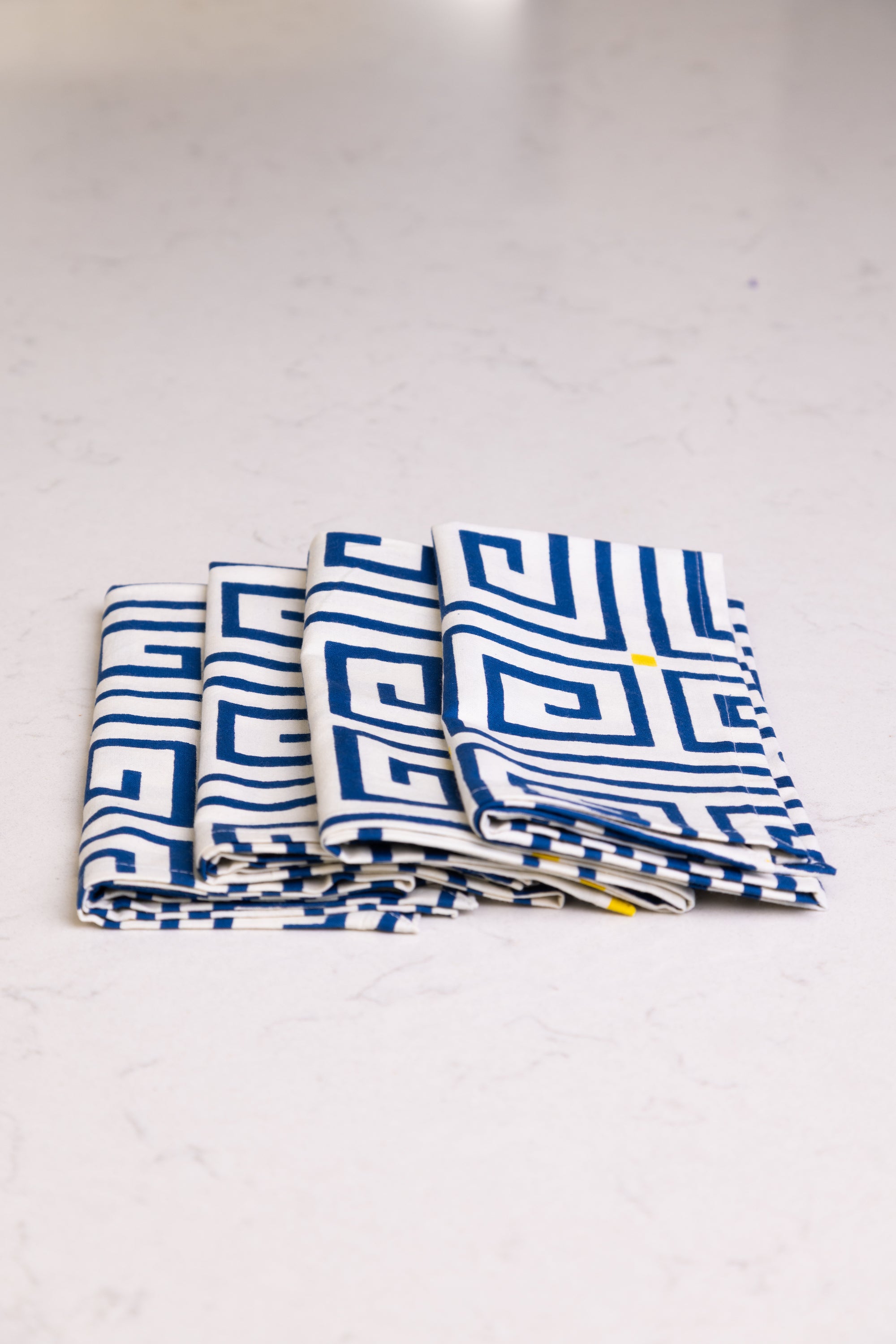 Greek Key Pattern Napkins