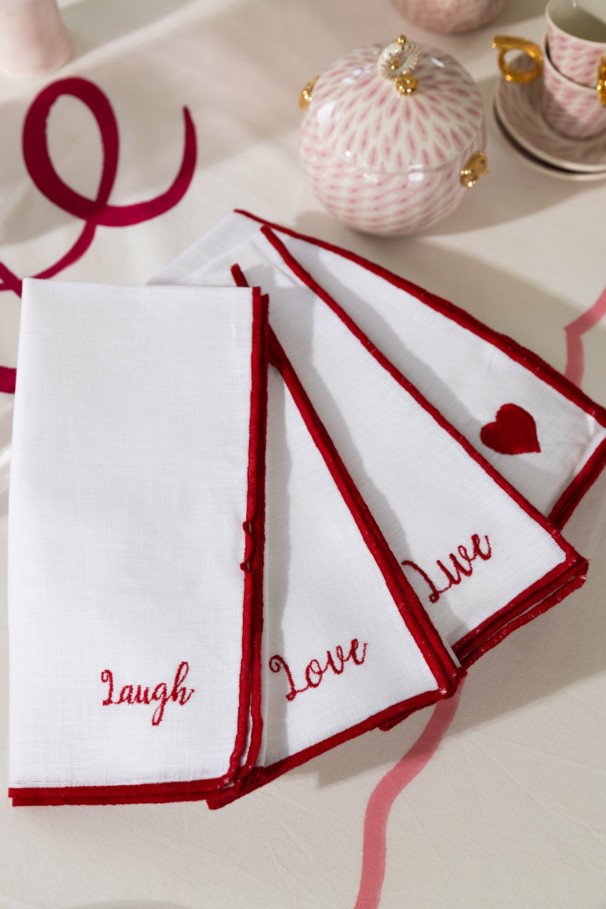 Linen Napkins | Love Laugh Live