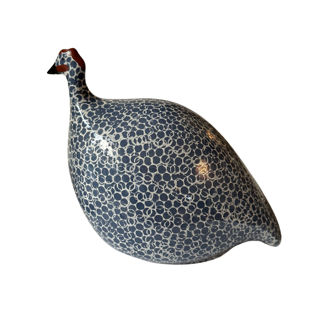 Guinea Fowl | Blue with white spots | Medium