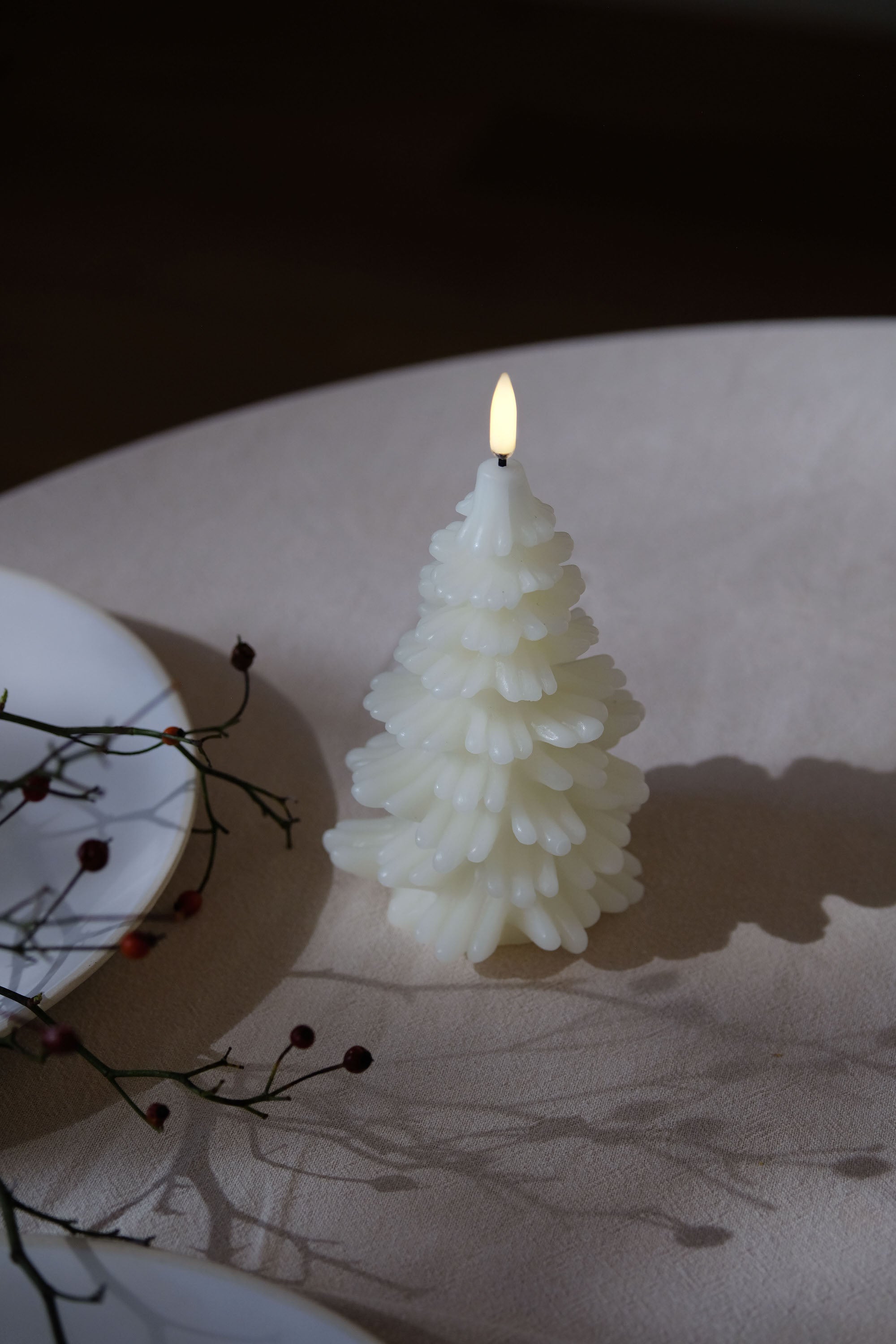 LED Christmas tree candle