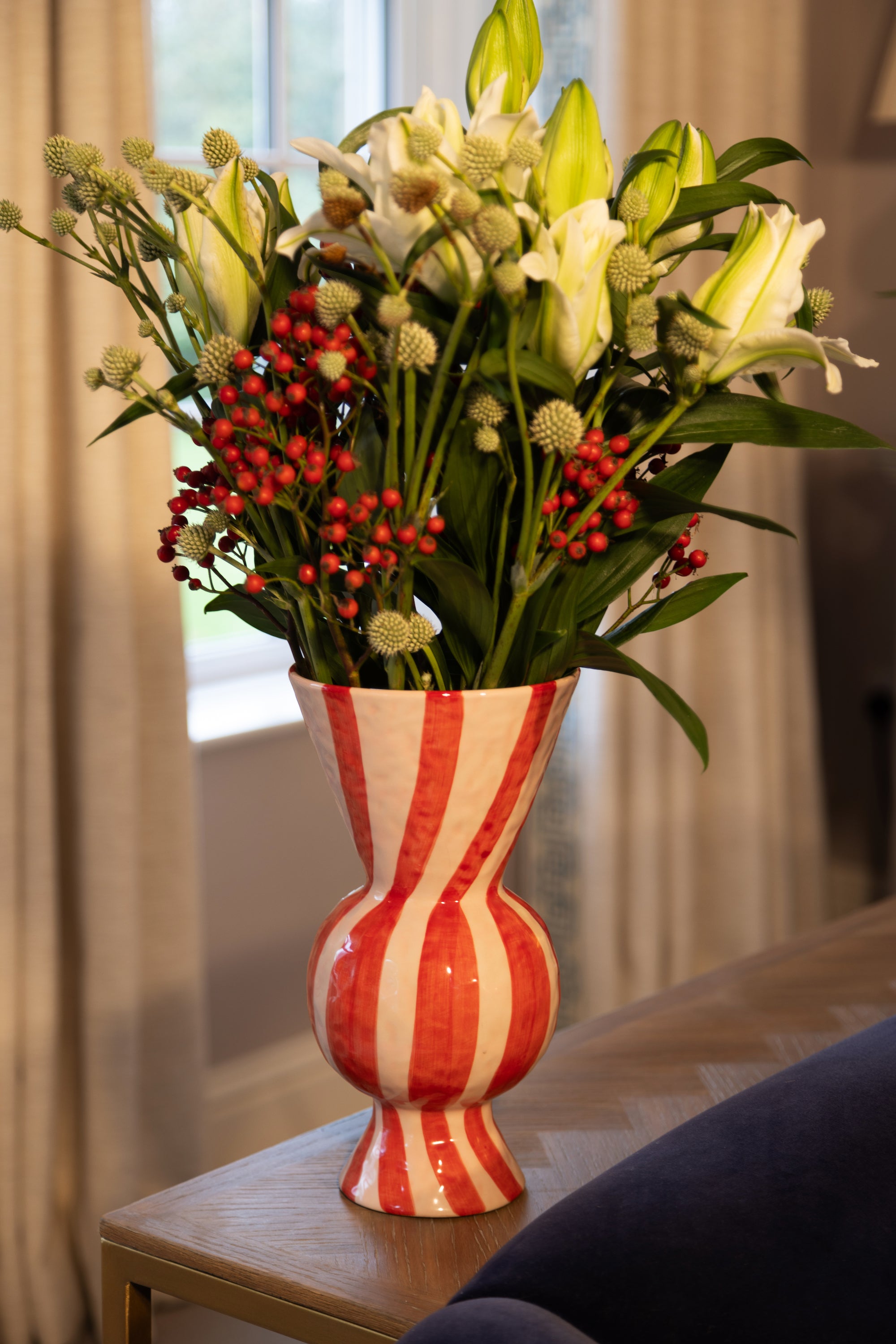 Vase | Rhombic red