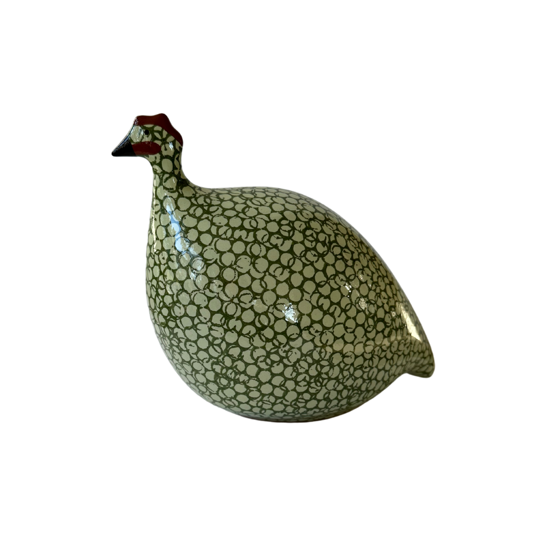 Guinea Fowl | Green with green spots | Small