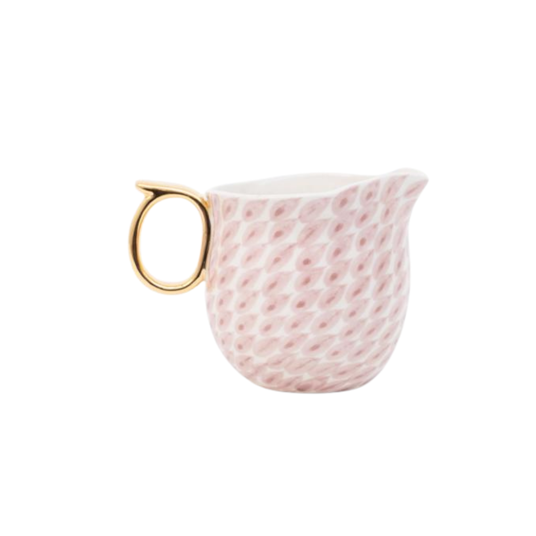 Milk Jug | Dash Pattern | Pink