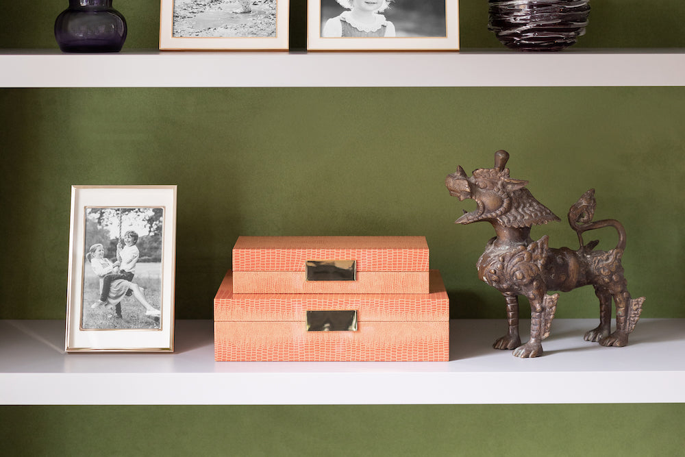 Display box | Large orange | Addison Ross