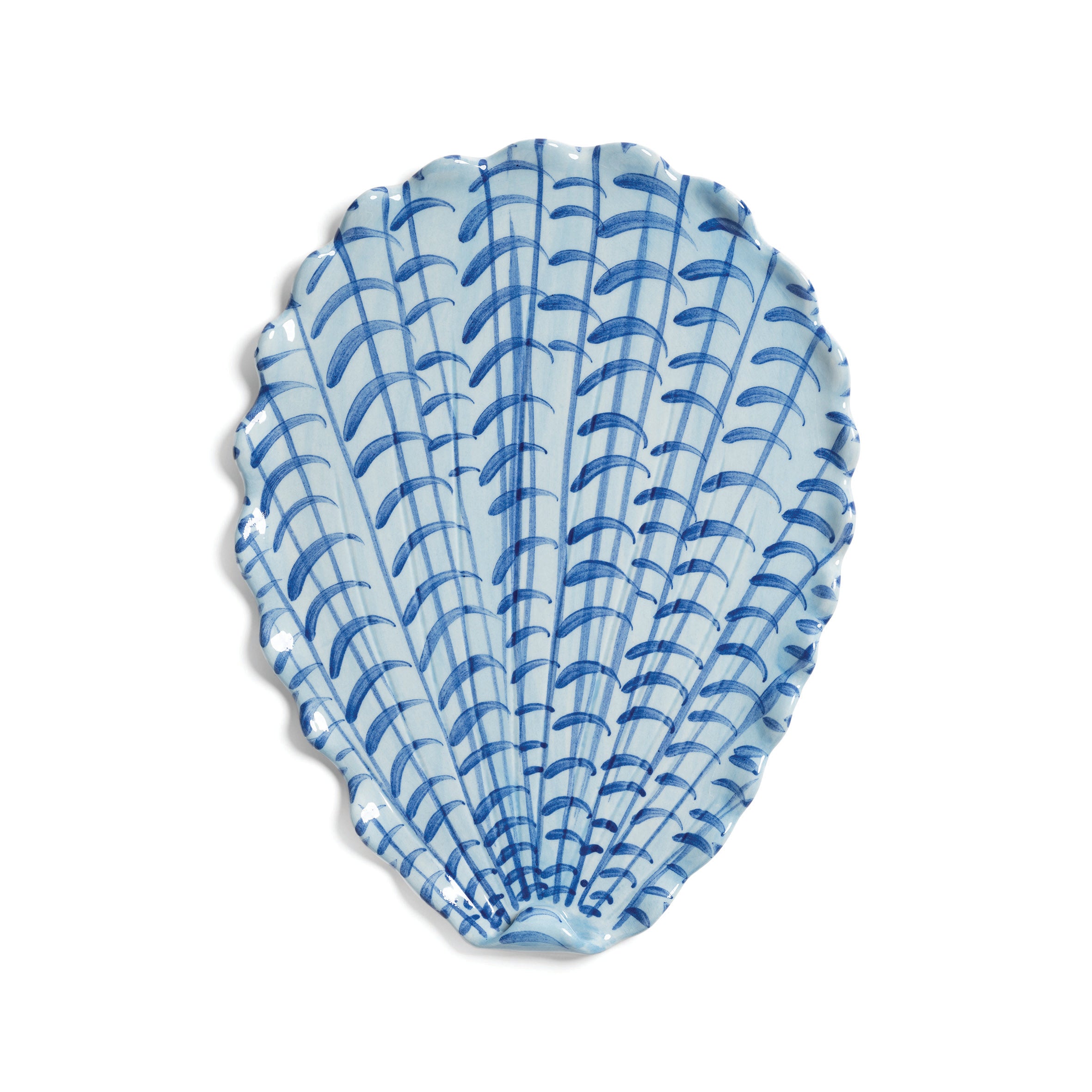 Shellegance Plate | Small | Blue