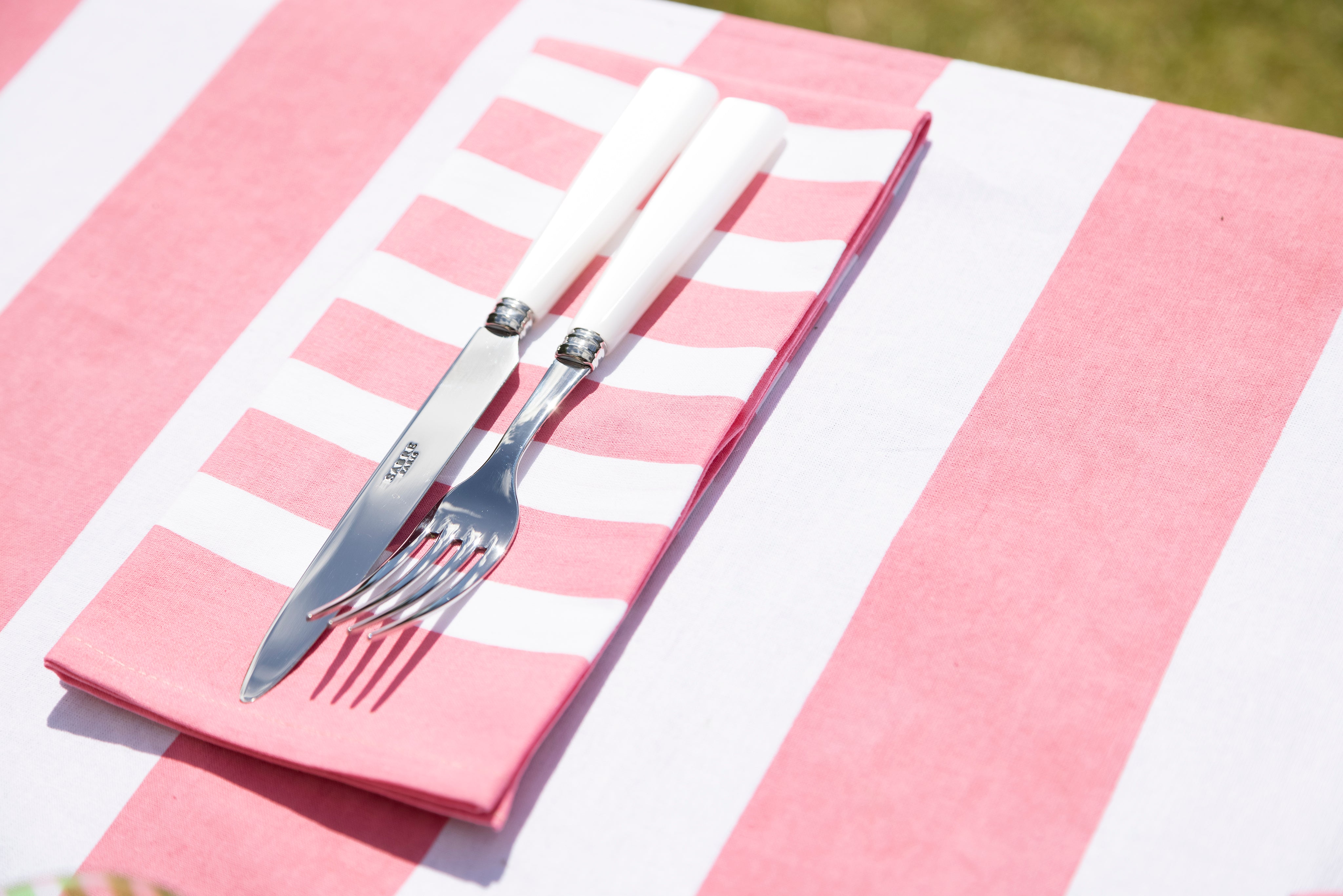 Napkins | Pink stripes