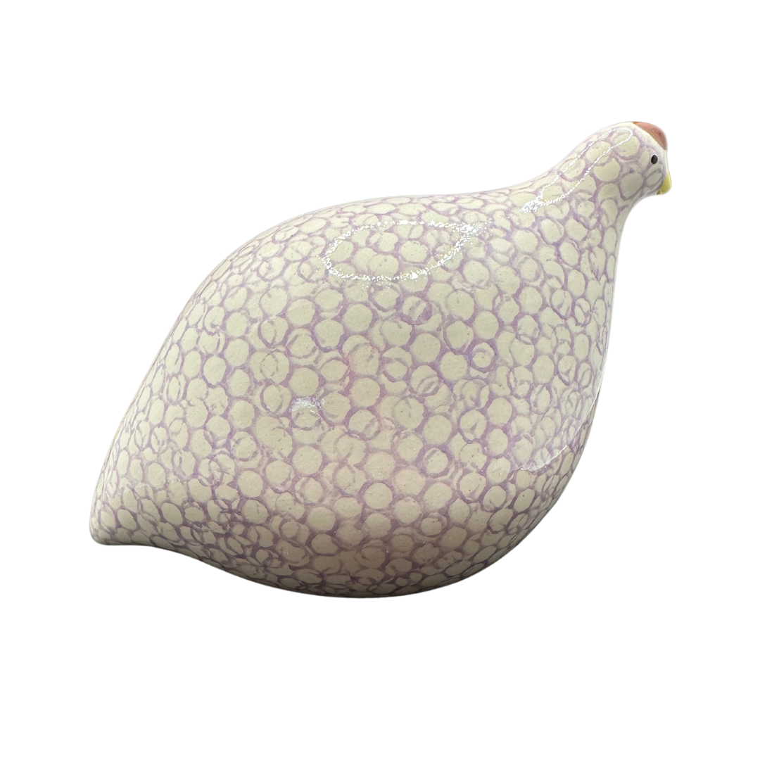 Quail | White with lilac spots