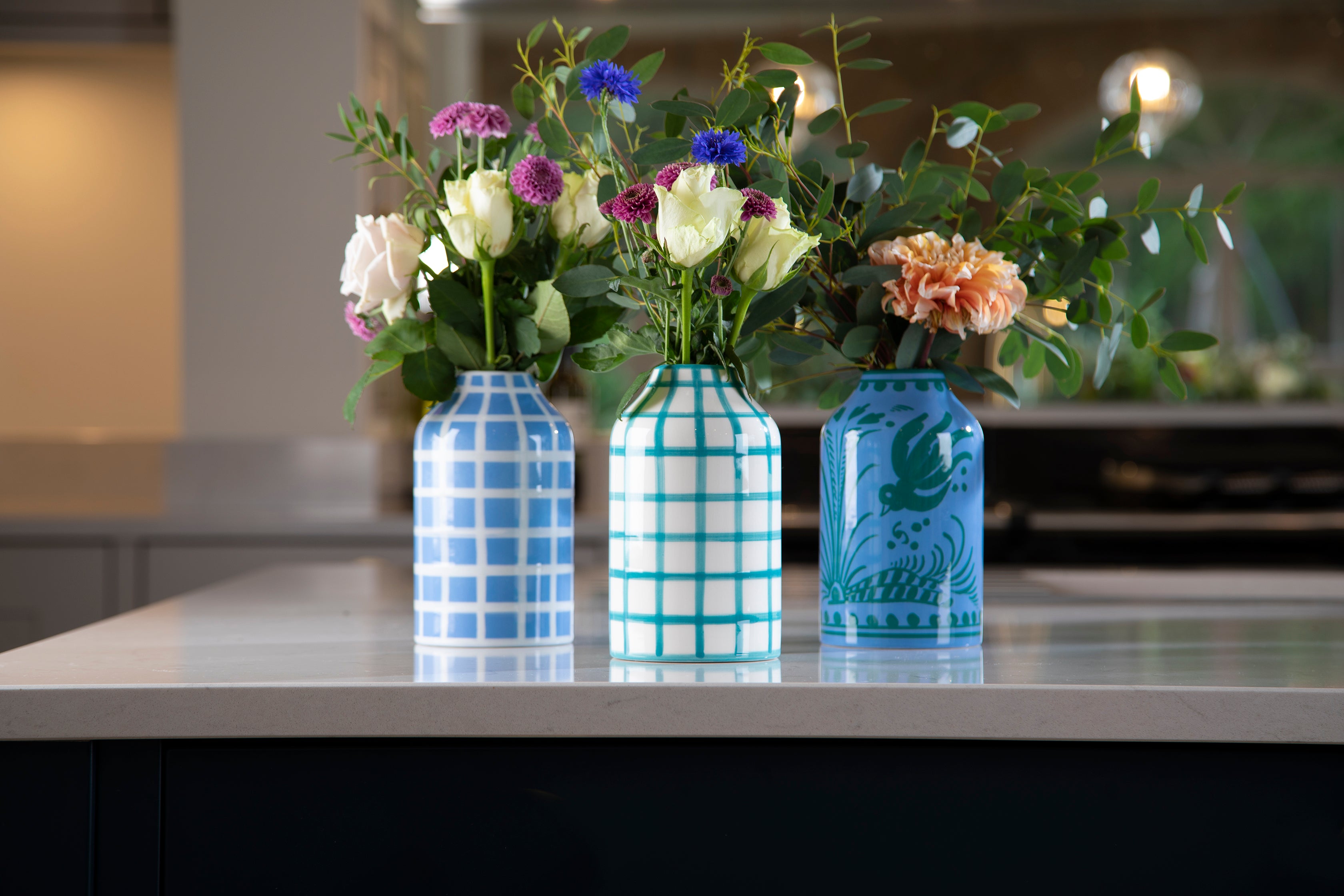 Vases | blue and green | vassielle