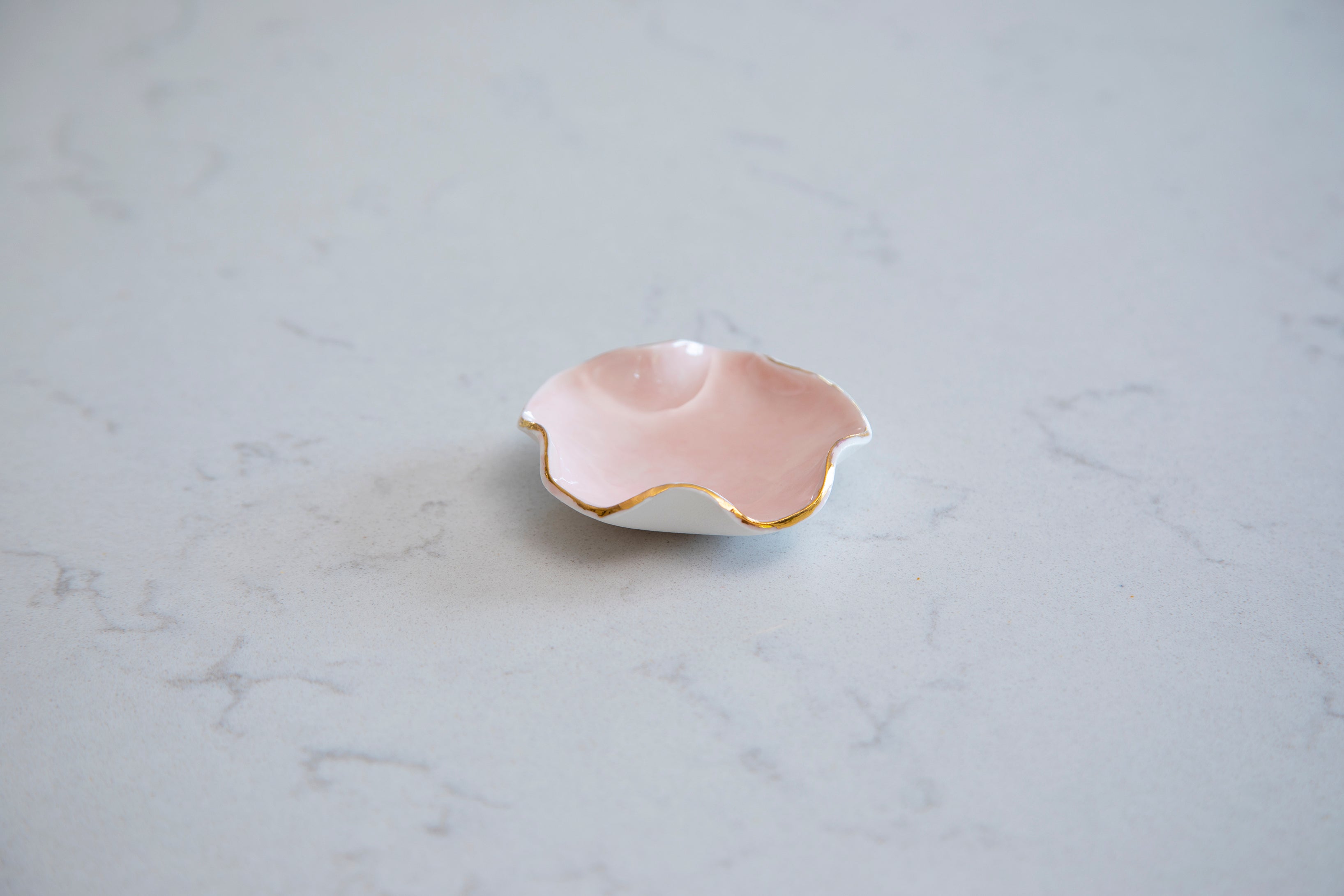 Pink Joanna Ling trinket dish