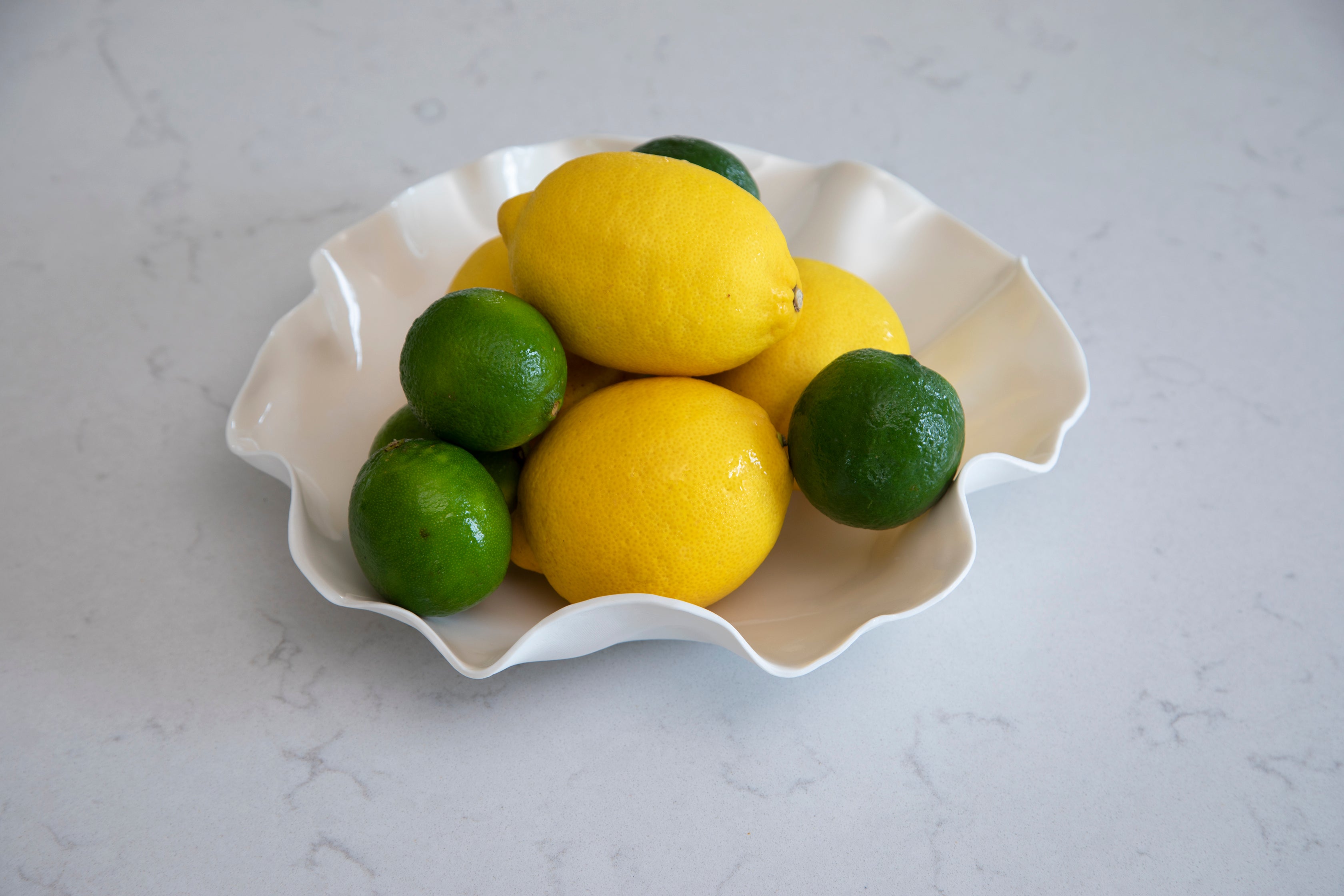 Wave Bowl | 30cm | White