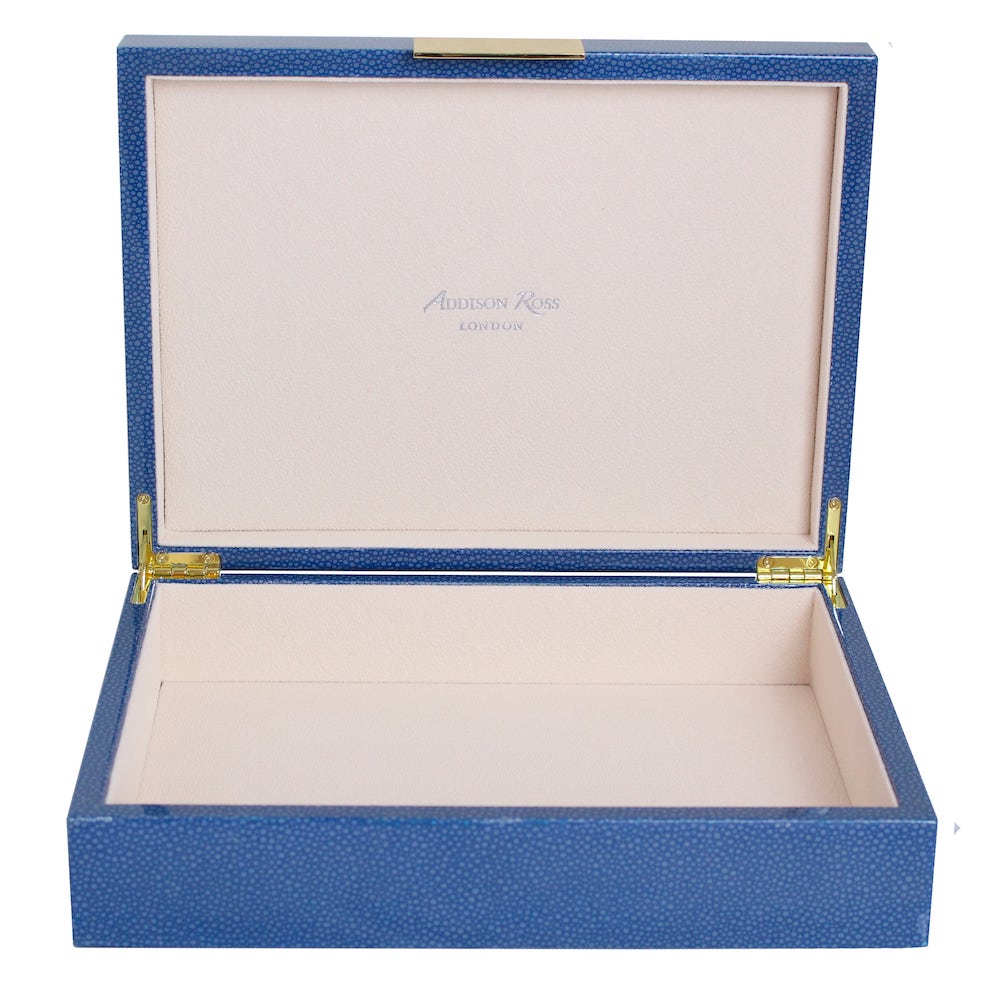 Small shargreen blue display box