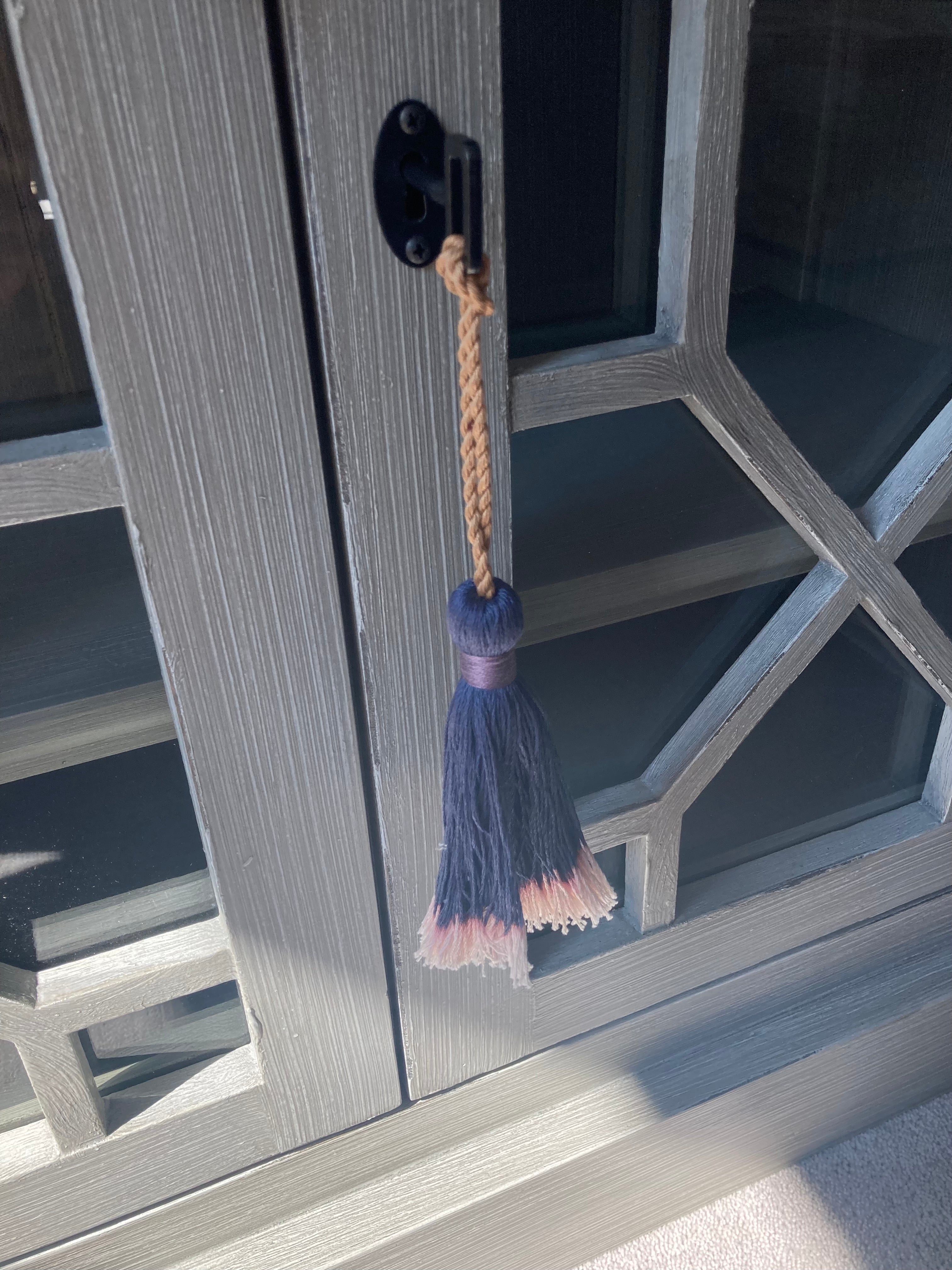 Key tassel | blueberry | jessica light