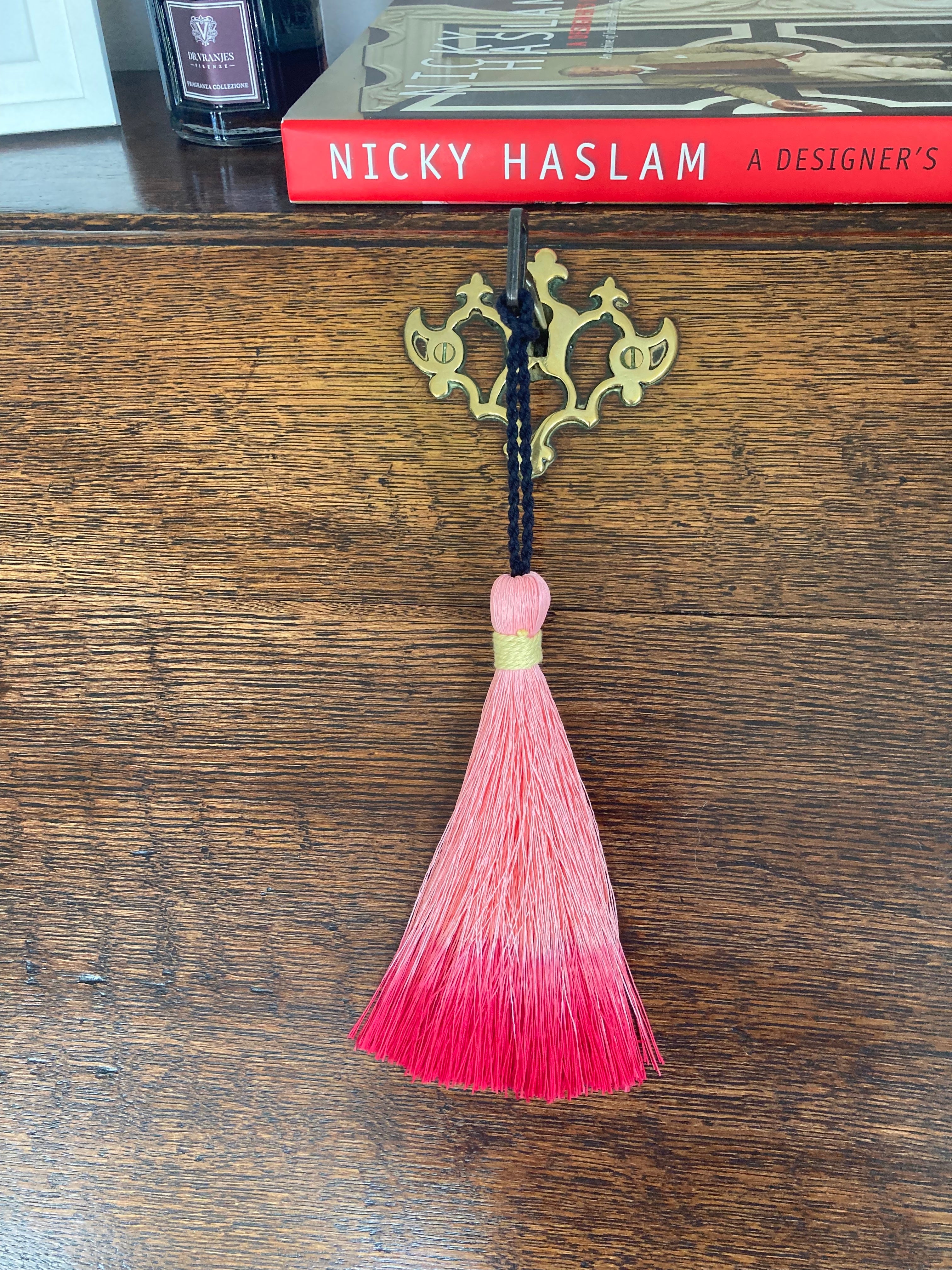 Key tassel | Bubblegum pink | Jessica light