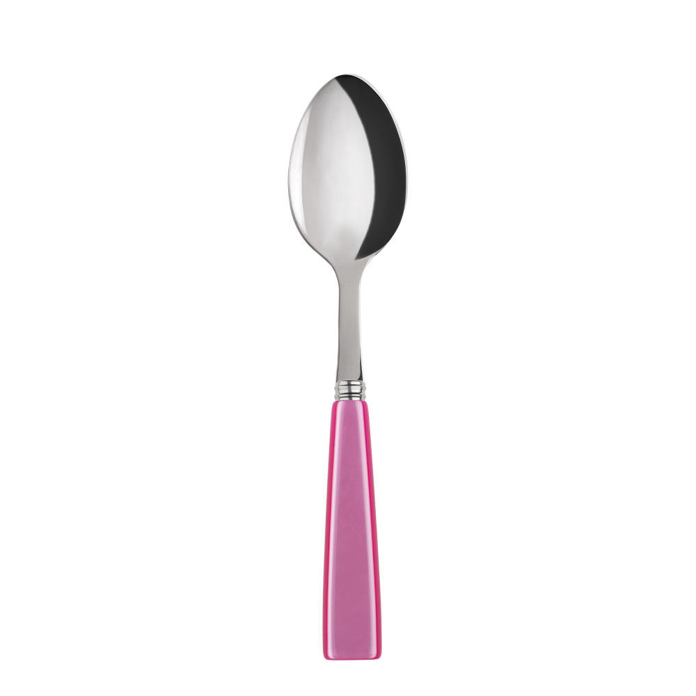 Sabre Icone pink dessert spoon