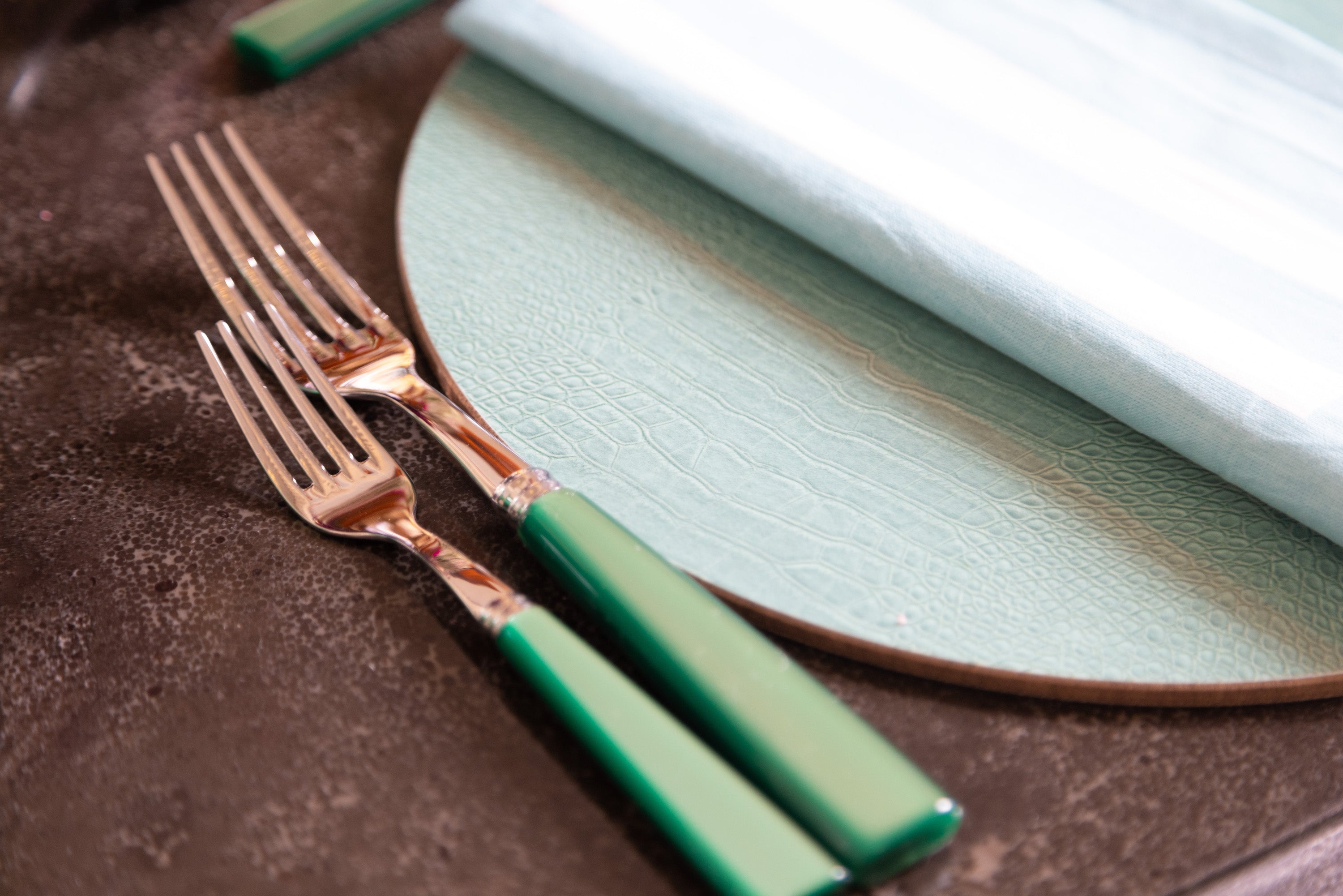 Dinner Fork | Garden Green