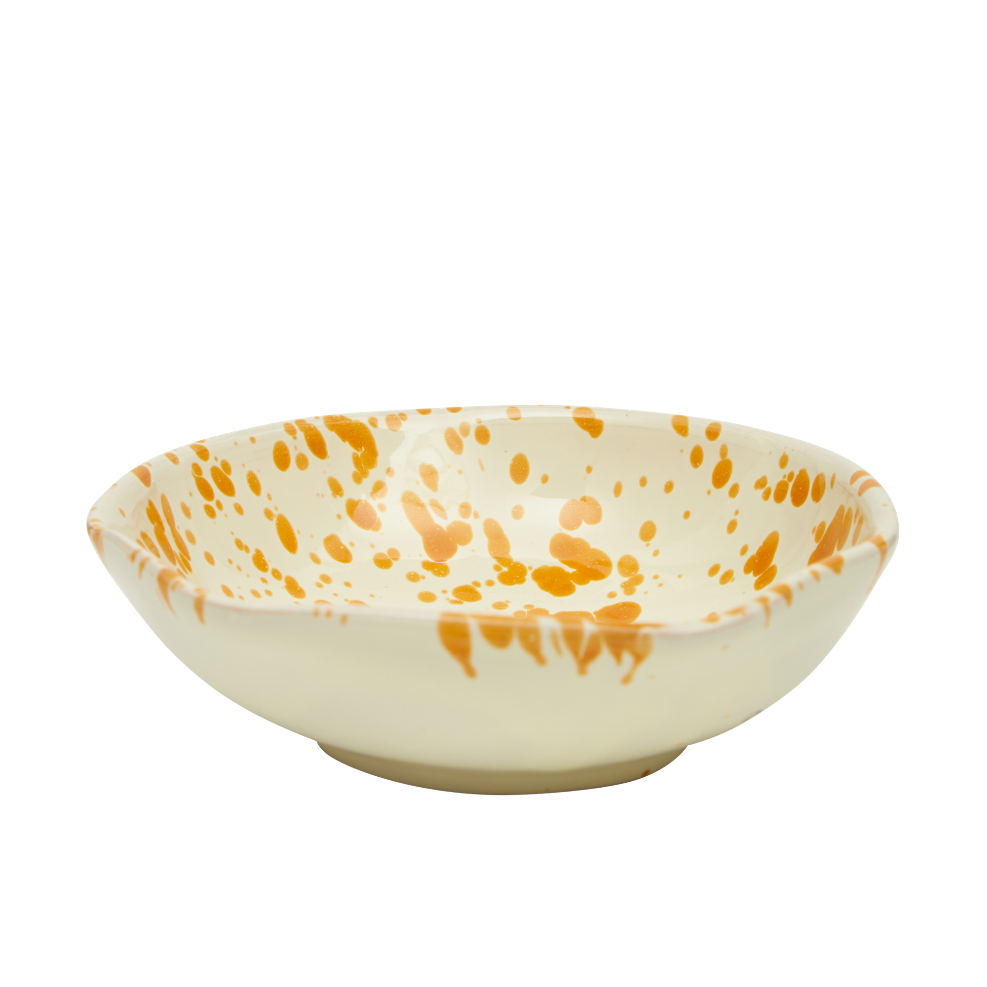 Small Shallow Bowl | Burnt Orange