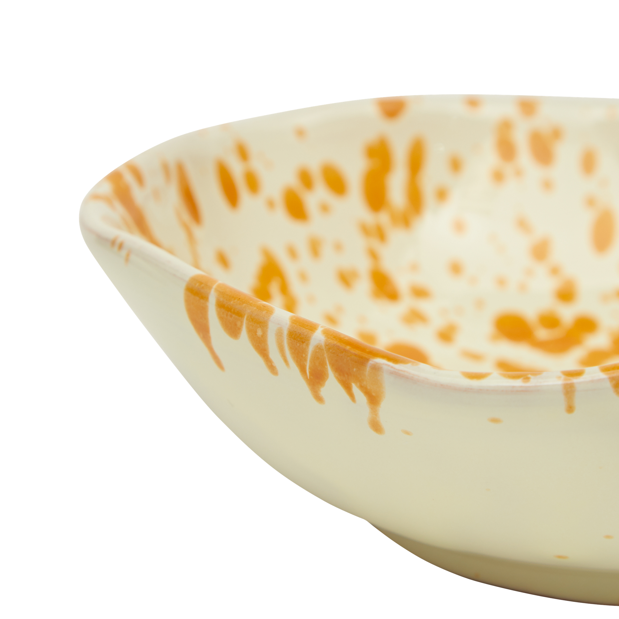 Small Shallow Bowl | Burnt Orange