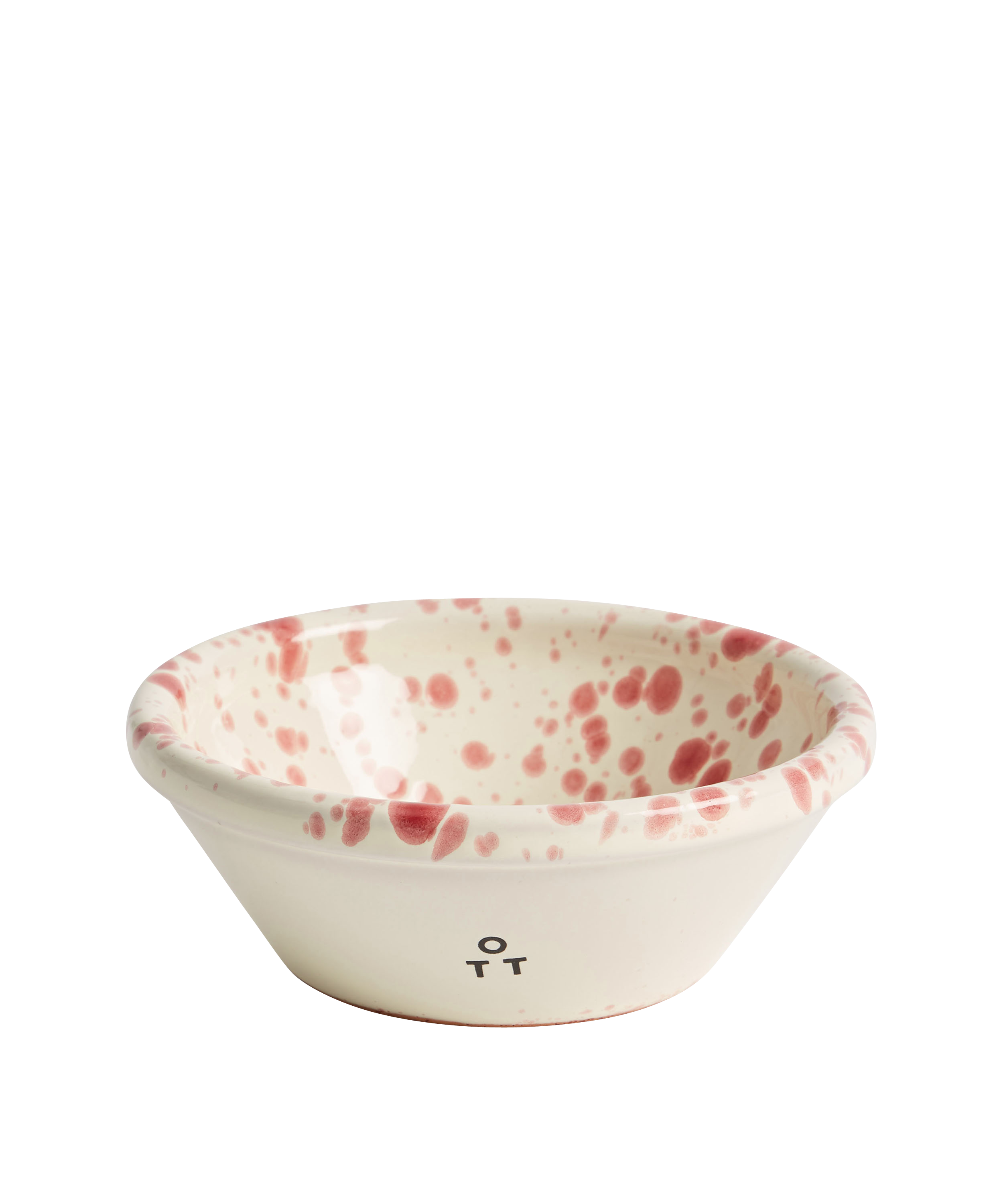 Hot Pottery Nut bowl in cranberry