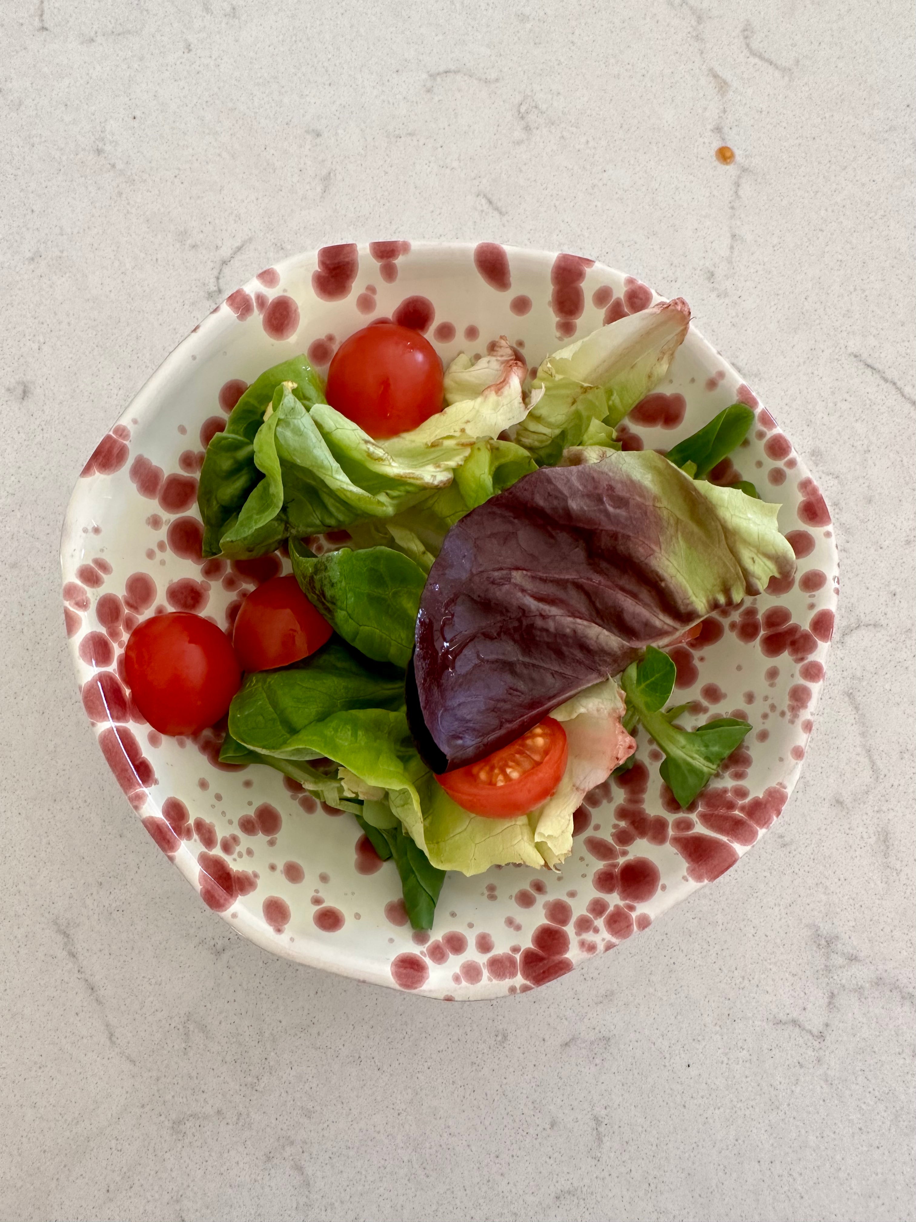 Small Shallow Bowl | Cranberry