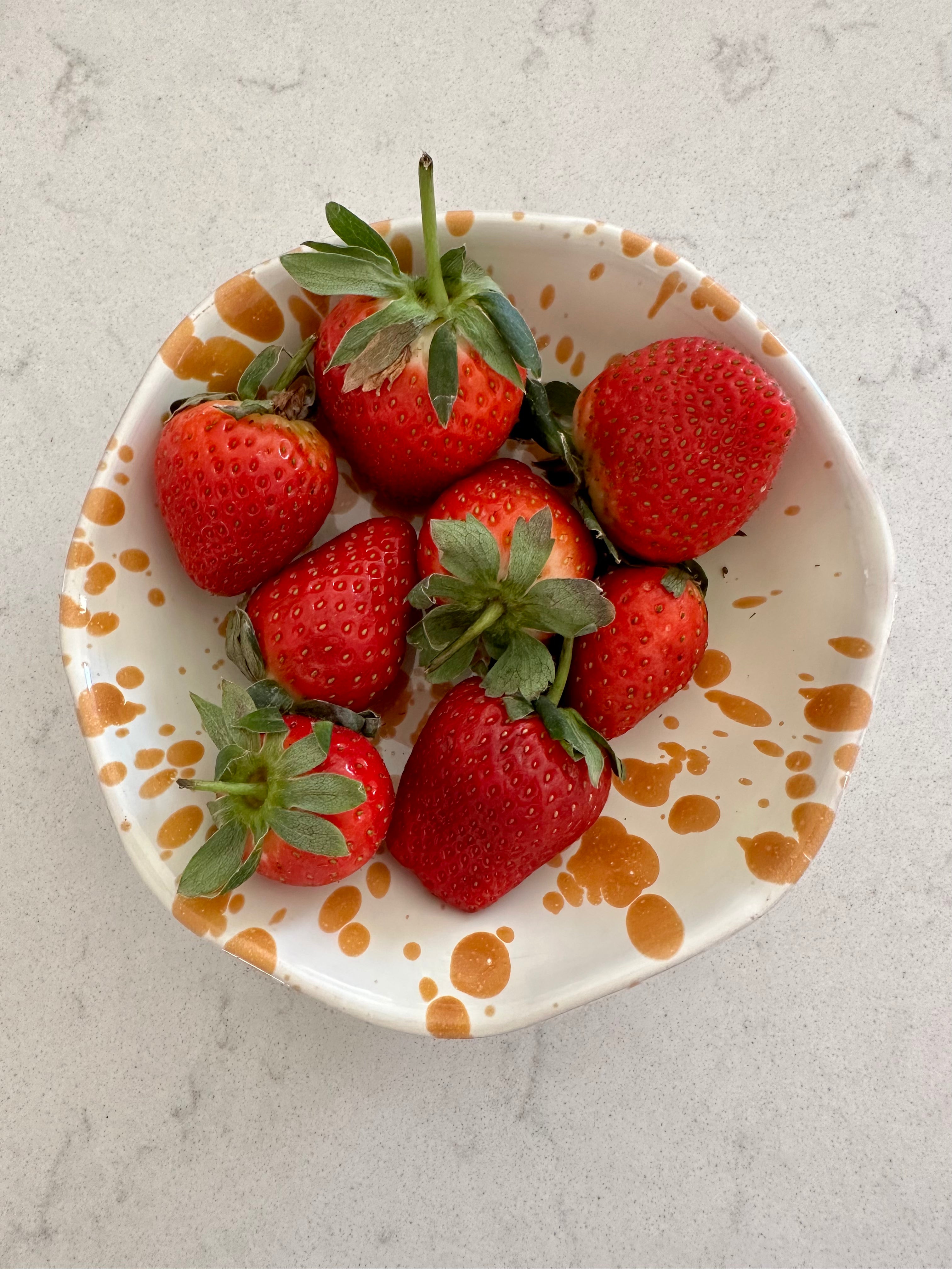 Small Shallow Bowl | Burnt Orange