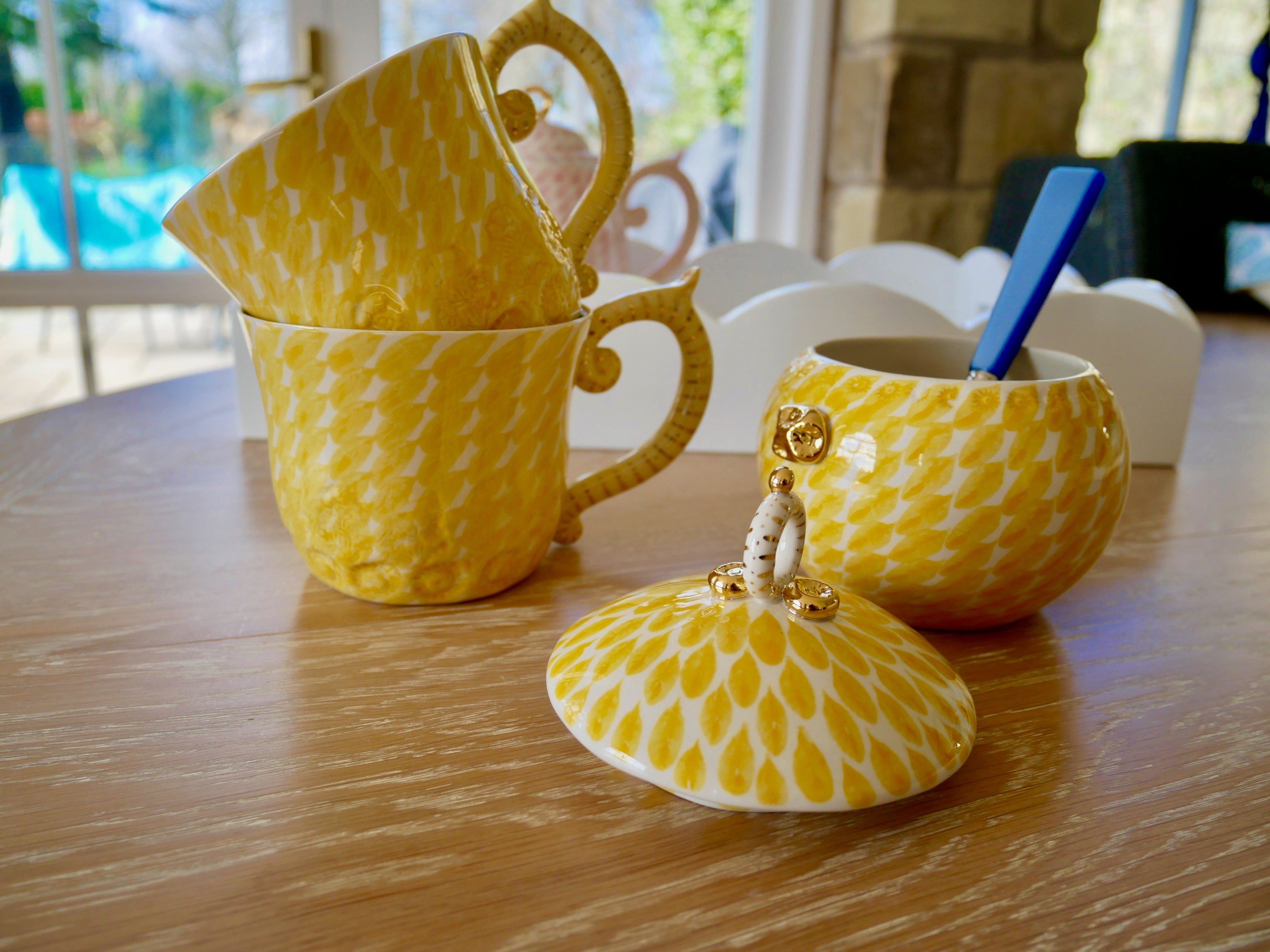 Miranda Berrow yellow tea cup