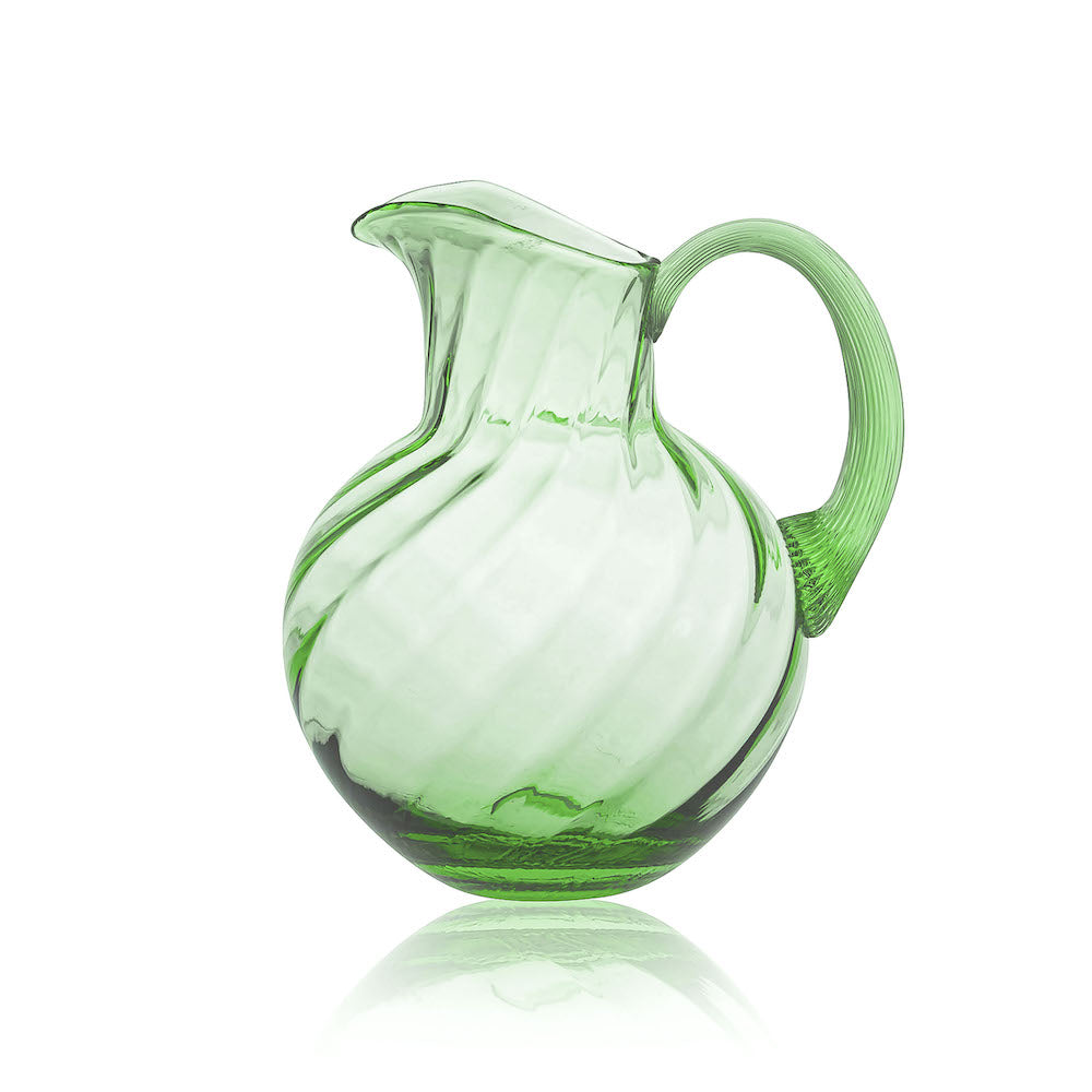 Crystal jug | light green | osski