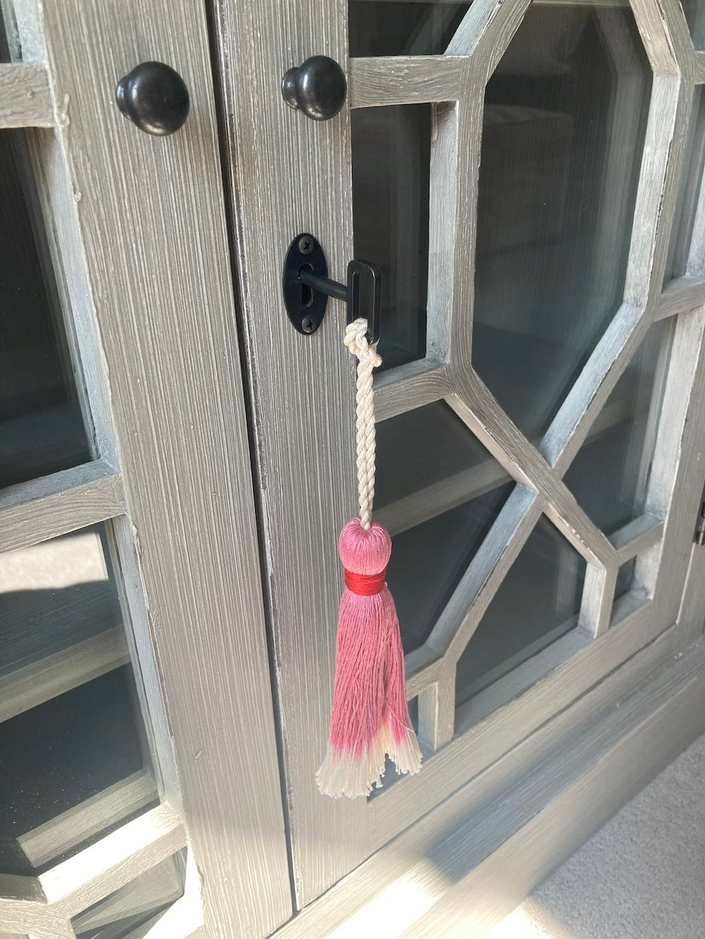 Key tassel | pink| Jessica light