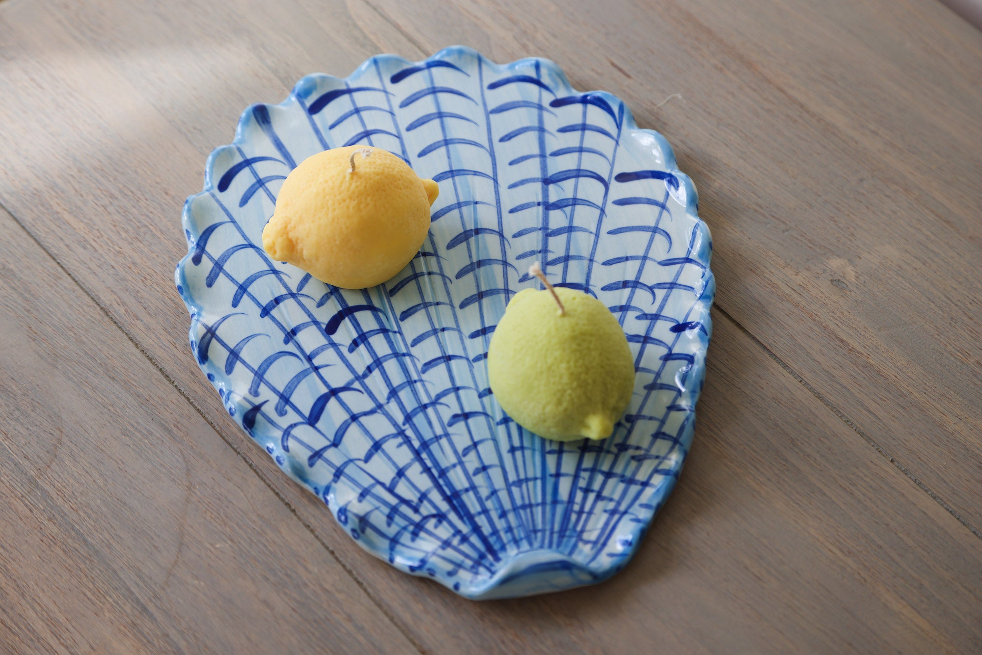 Shellegance Plate | Small | Blue