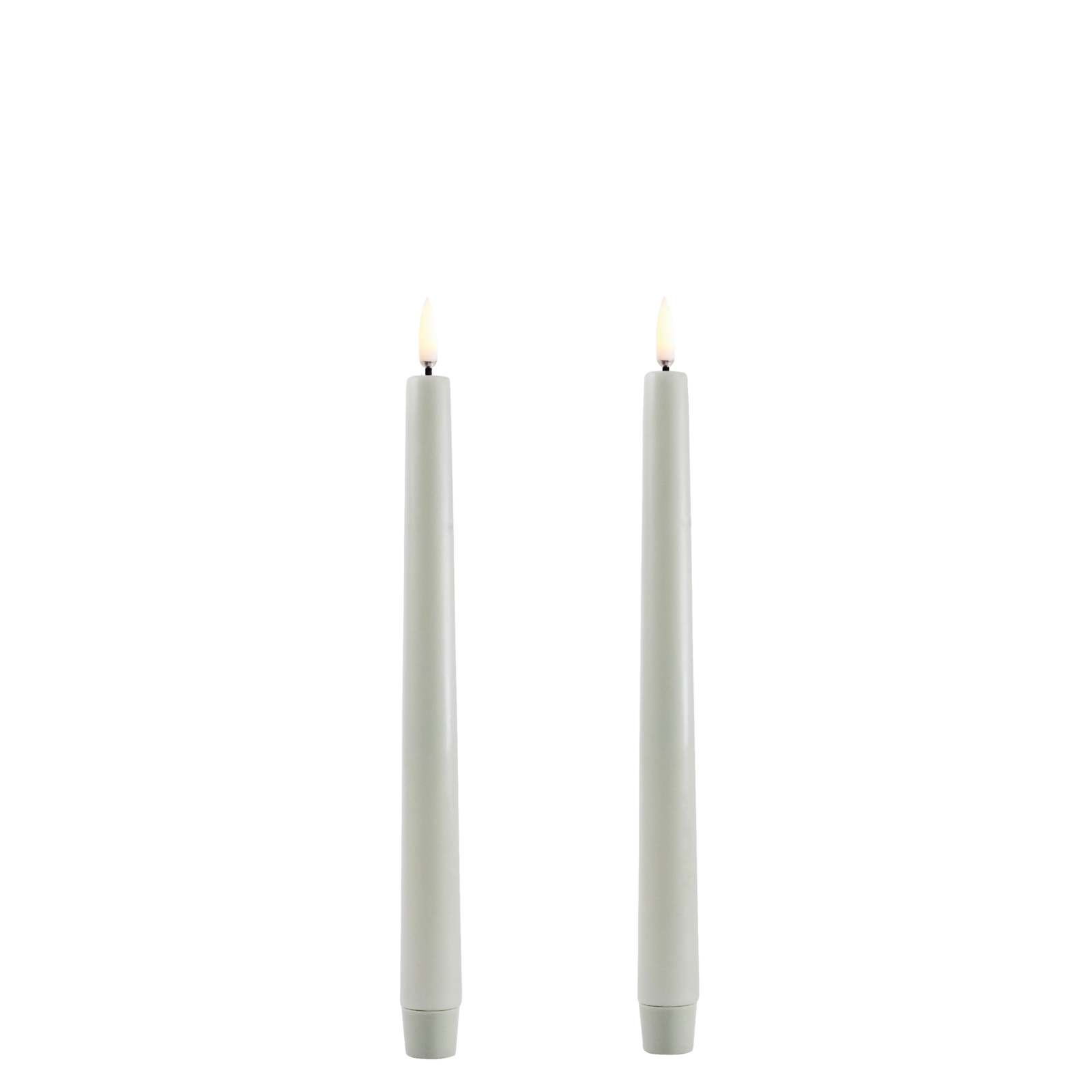 A Pair of LED Taper Candle | 25cm | Various colours