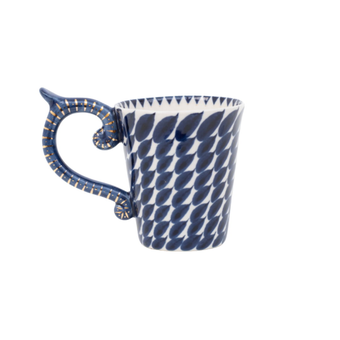 Espresso cup | navy dash | miranda berrow | osski