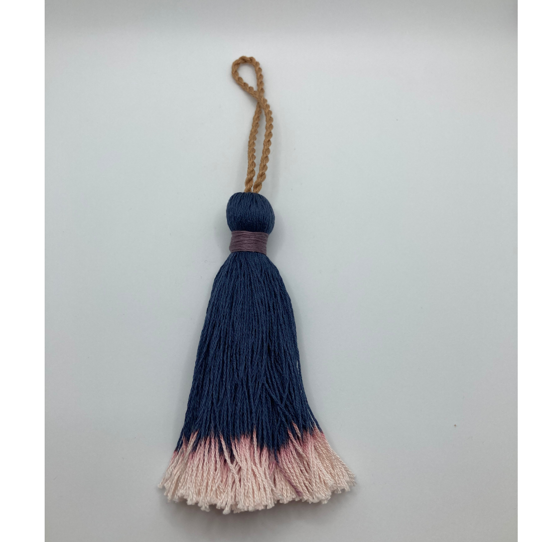 Key tassel | Blueberry | Jessica light