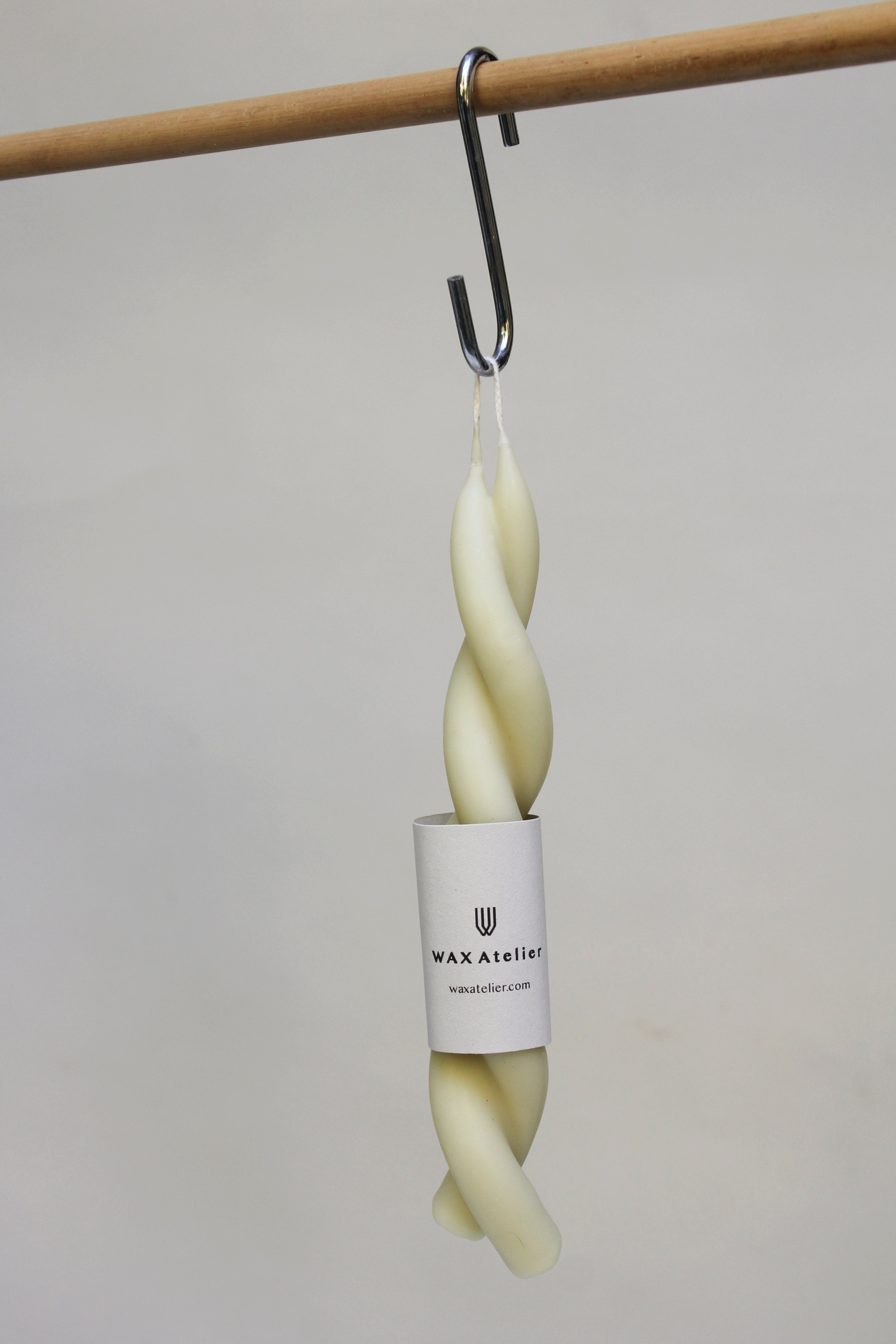 Beeswax Twisted Candle | Mother's Milk
