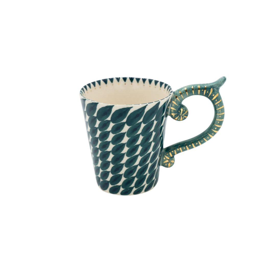 Miranda Berrow Espresso cup | peacock | osski