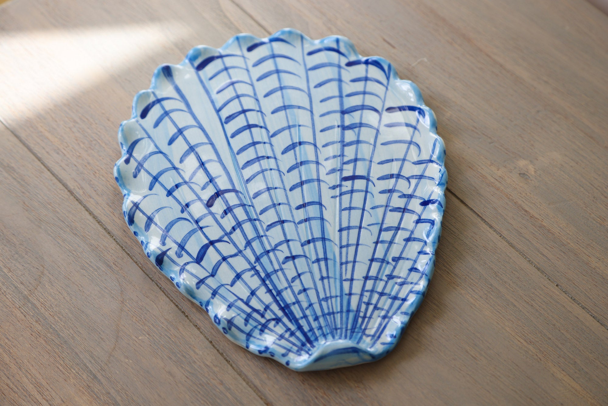 Shellegance Plate | Small | Blue