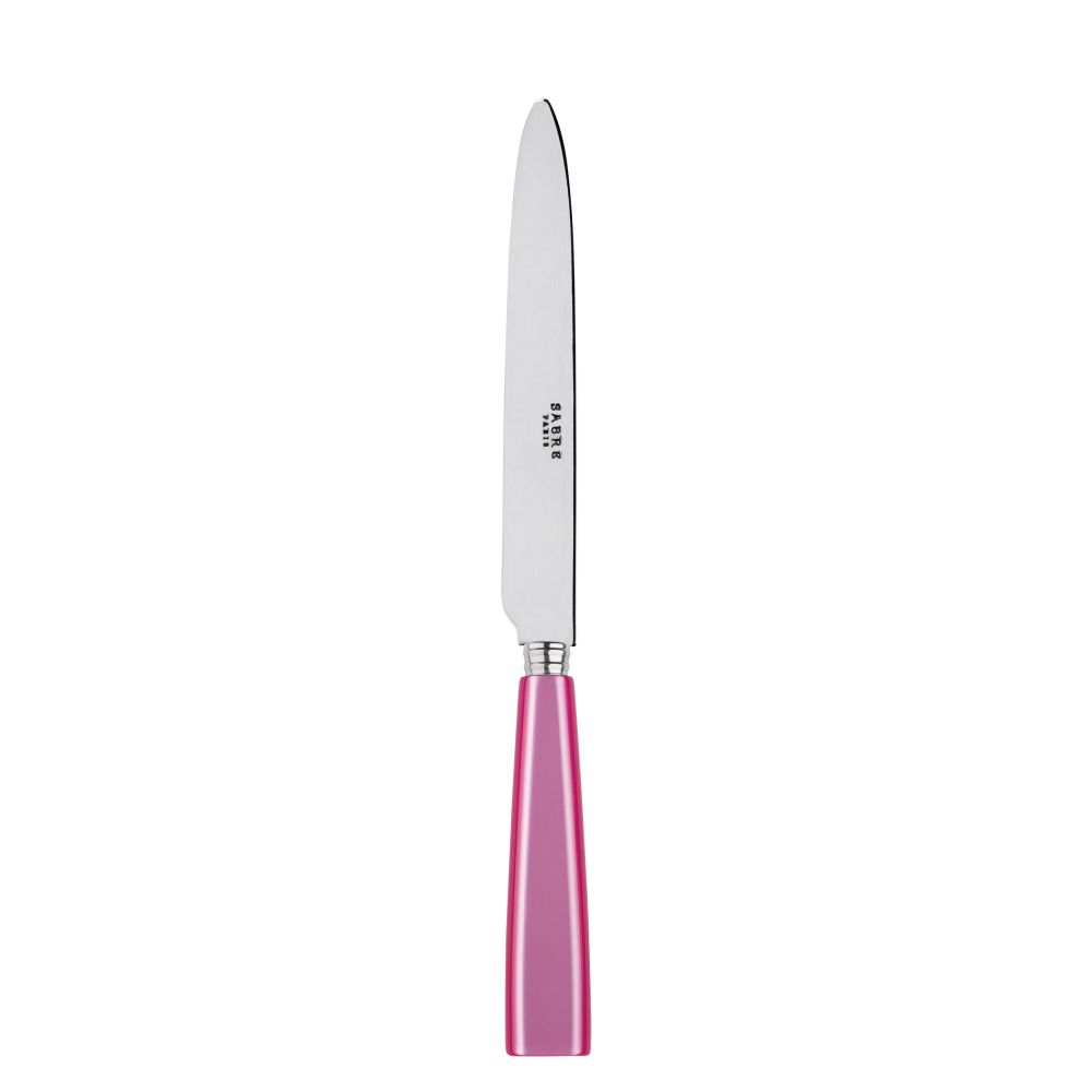Sabre icone pink dinner knife