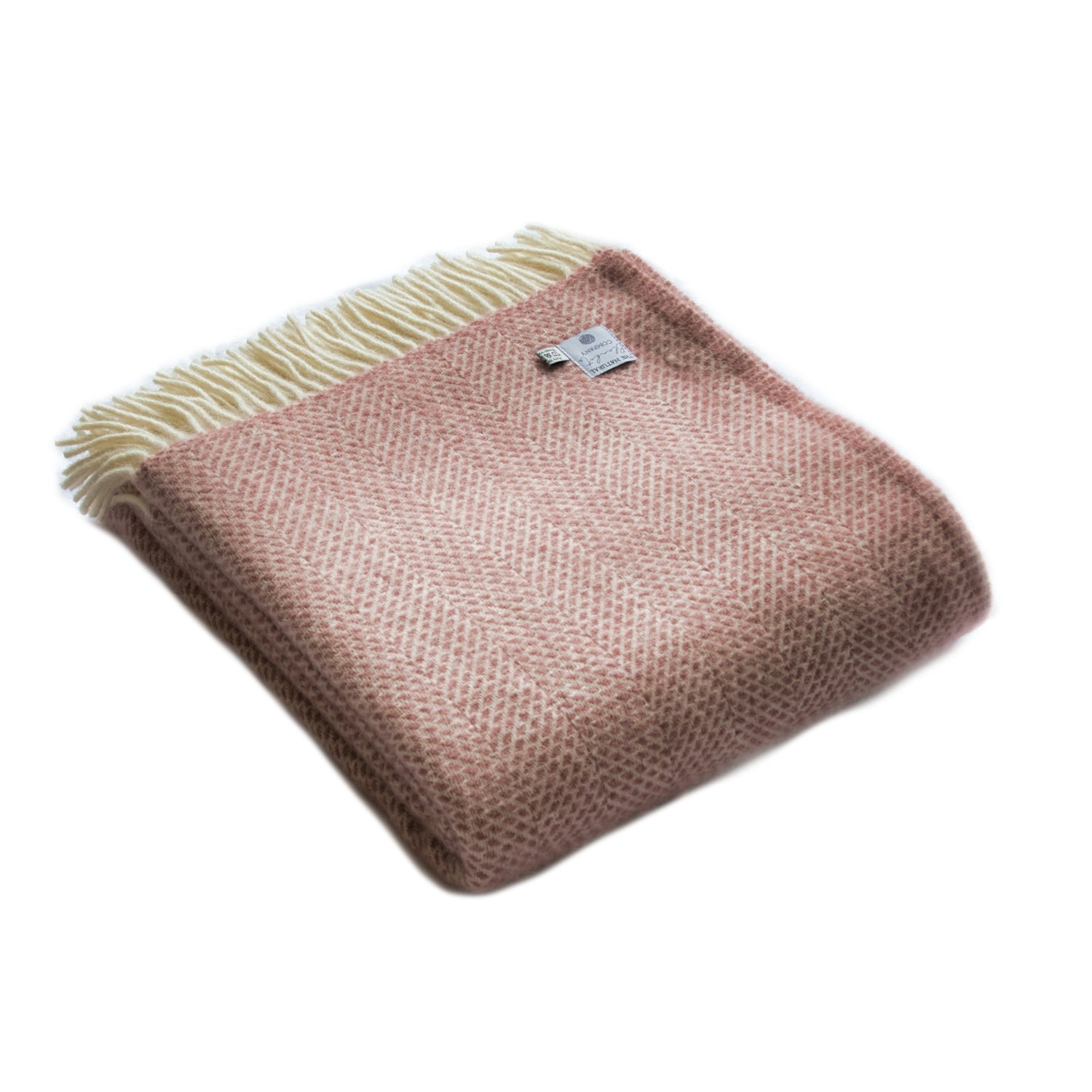 pink wool blanket