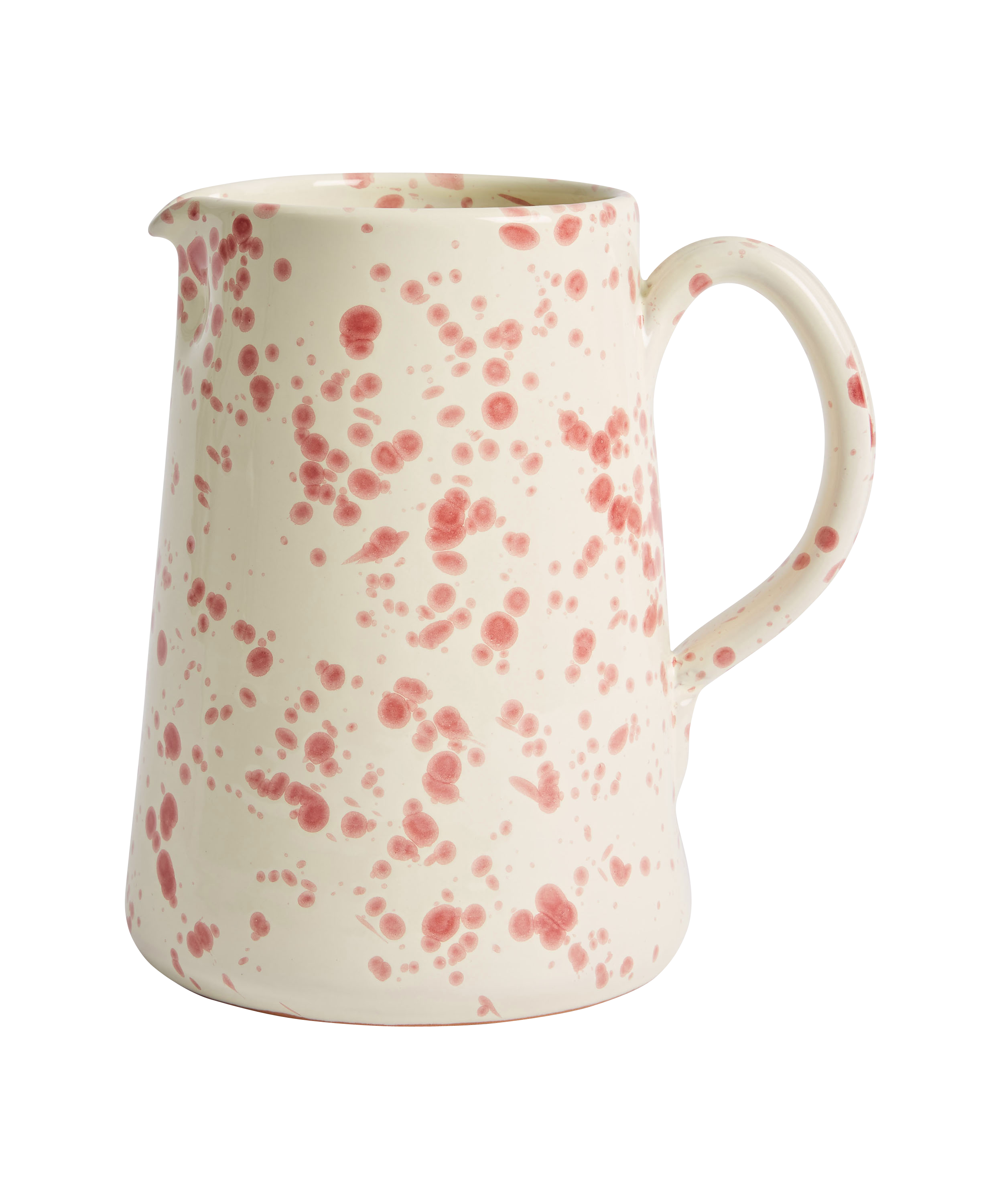 Hot Pottery jug in cranberry