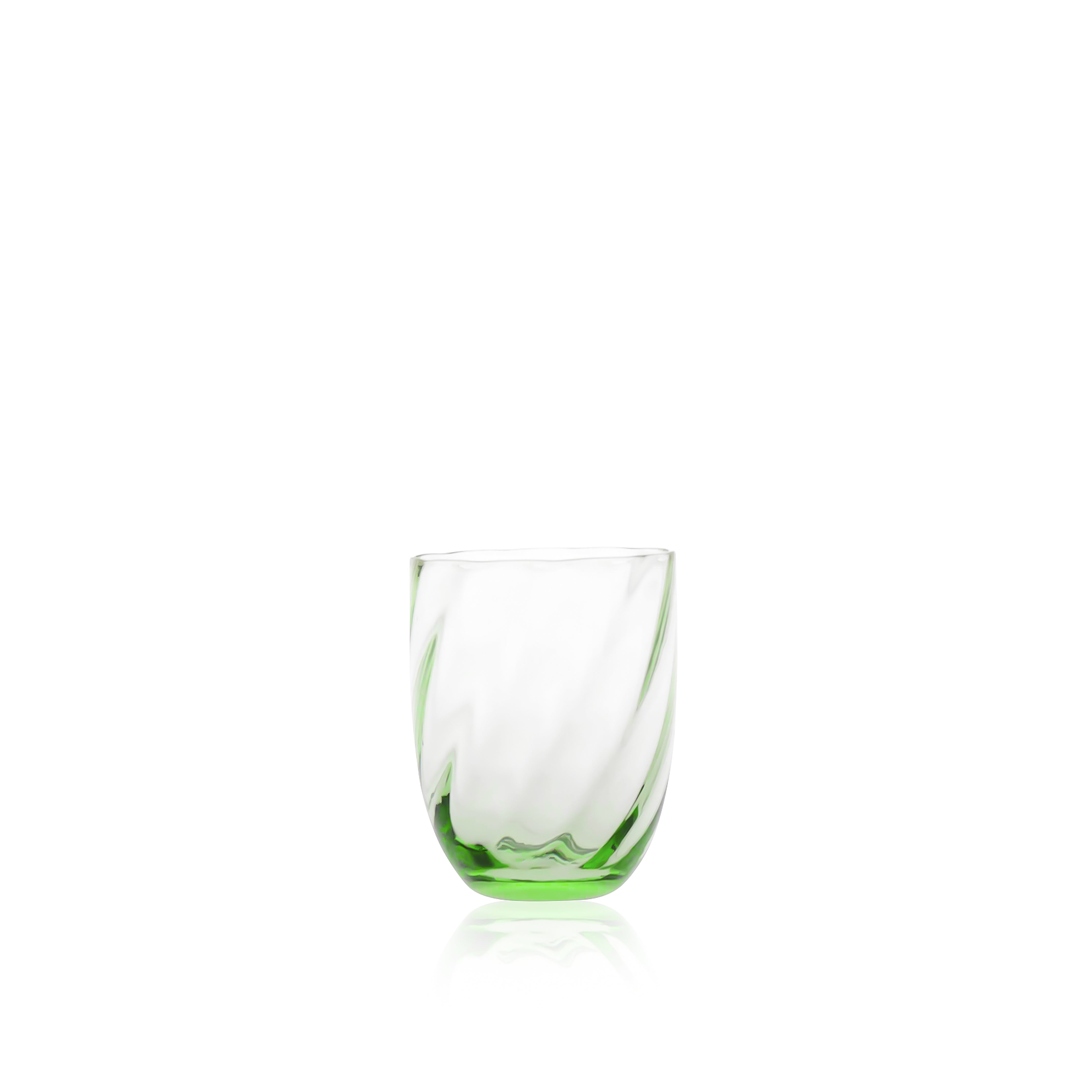 Crystal tumblers | light green | osski