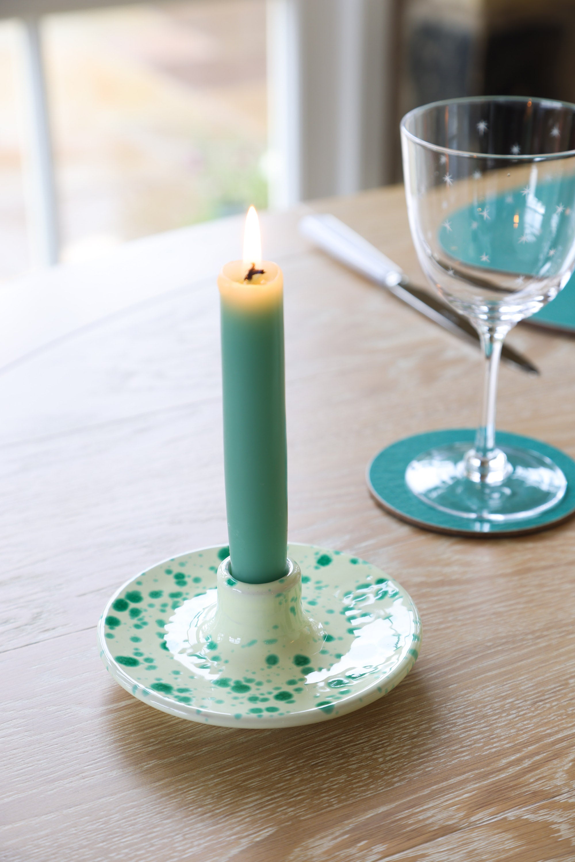 Candle Holder | Pistachio