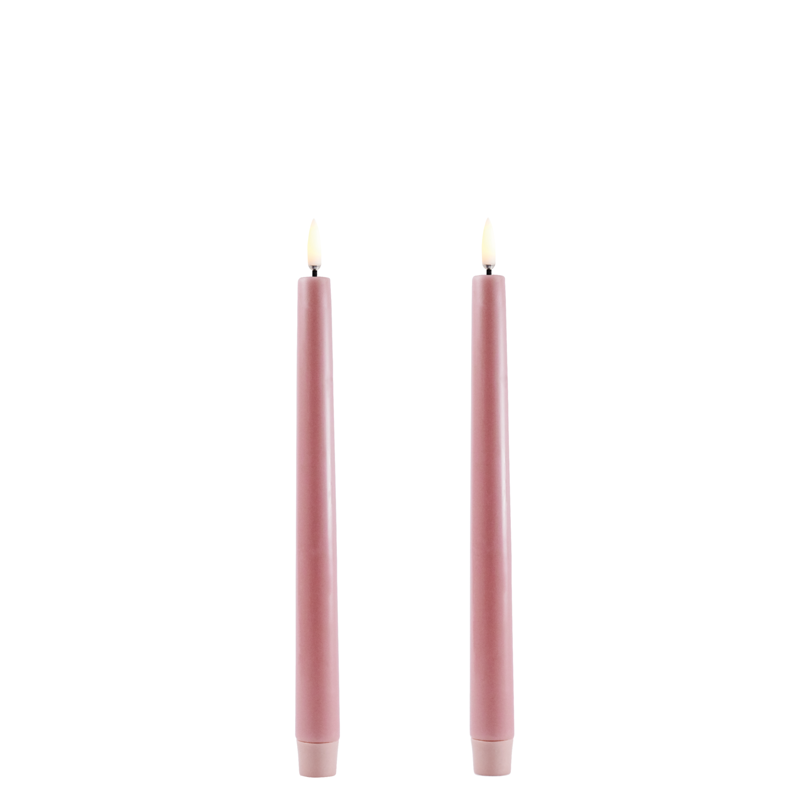 A Pair of LED Taper Candle | 25cm | Various colours