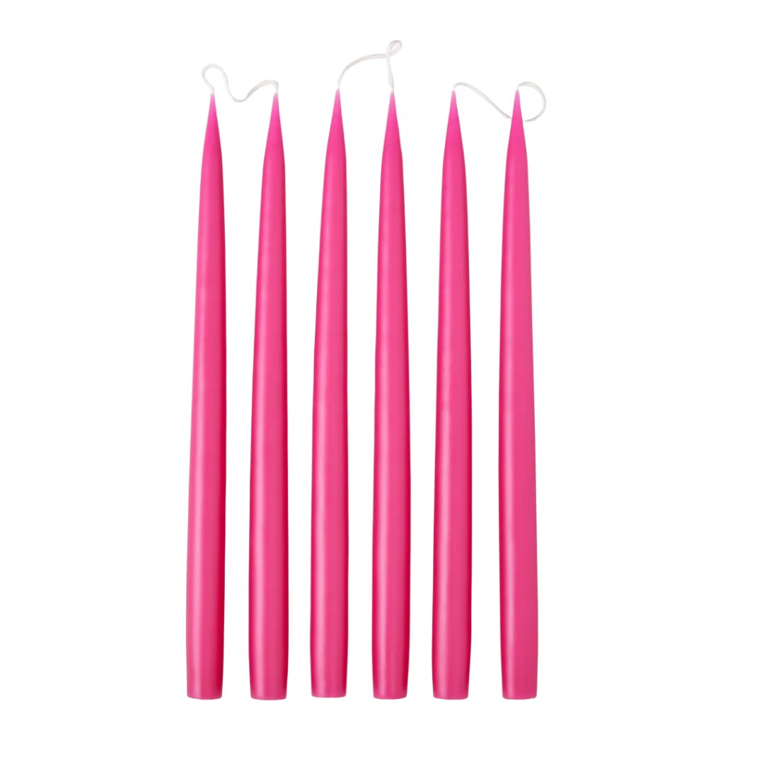 Tapered Candle | 35cm | Light Cherry