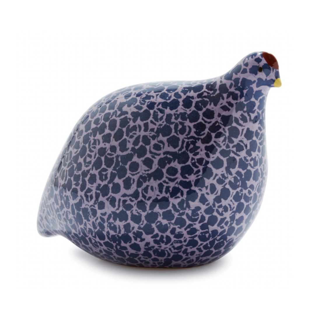 Quail | Blue  with lilac spots