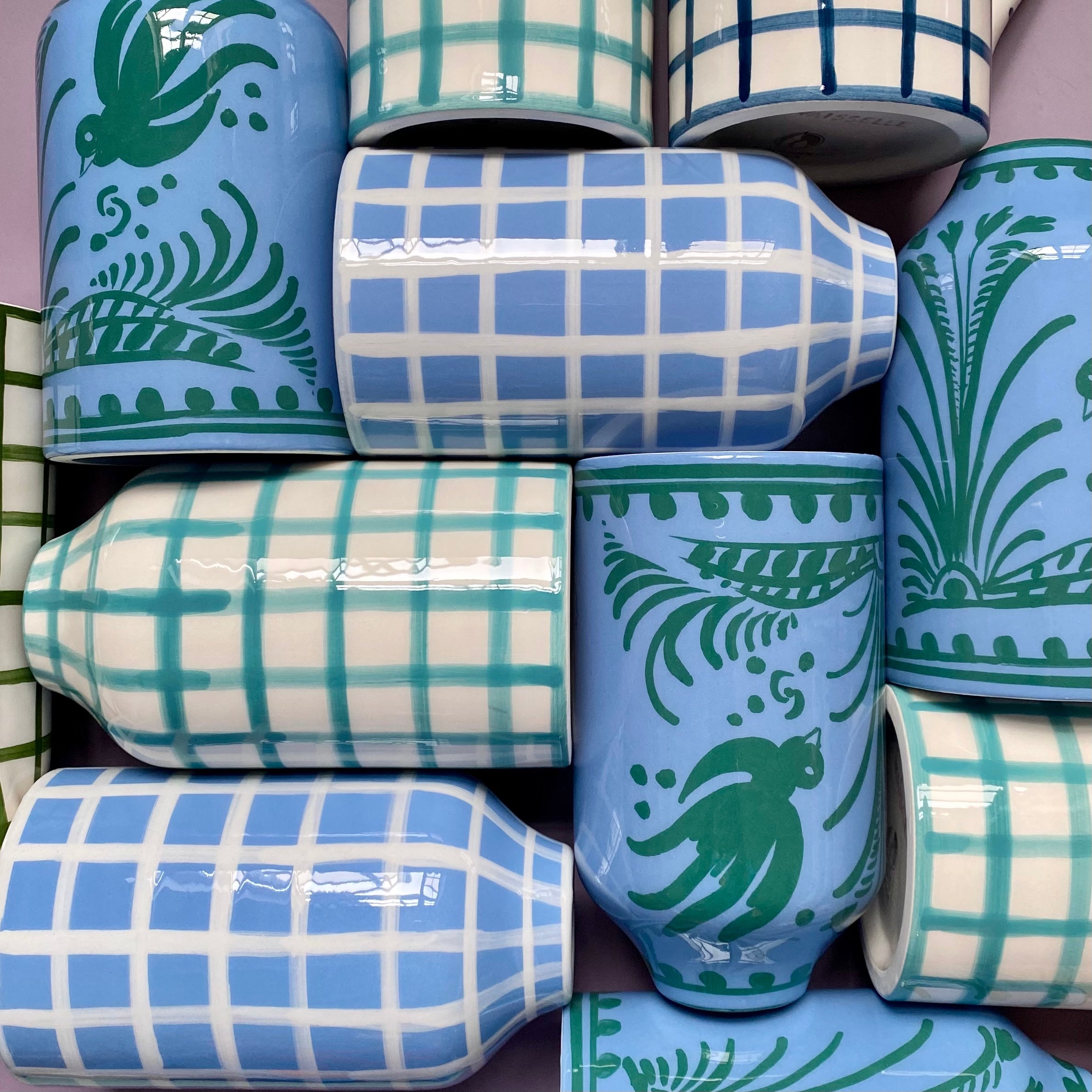 Vases | Blue and green | Vaisselle
