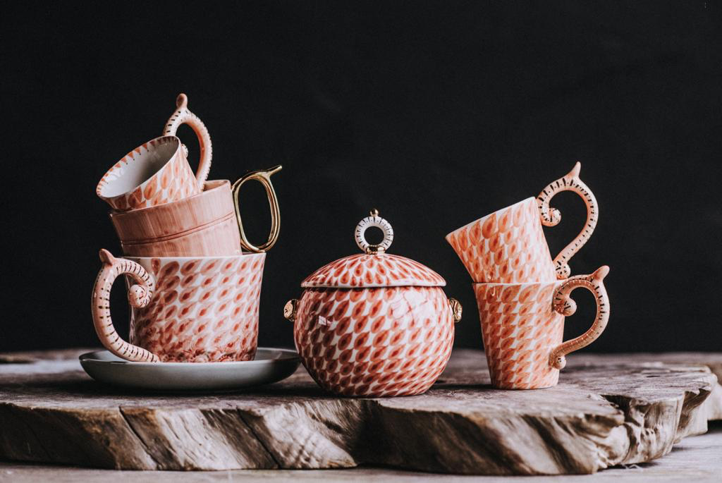 Tea cup | Miranda Berrow | coral